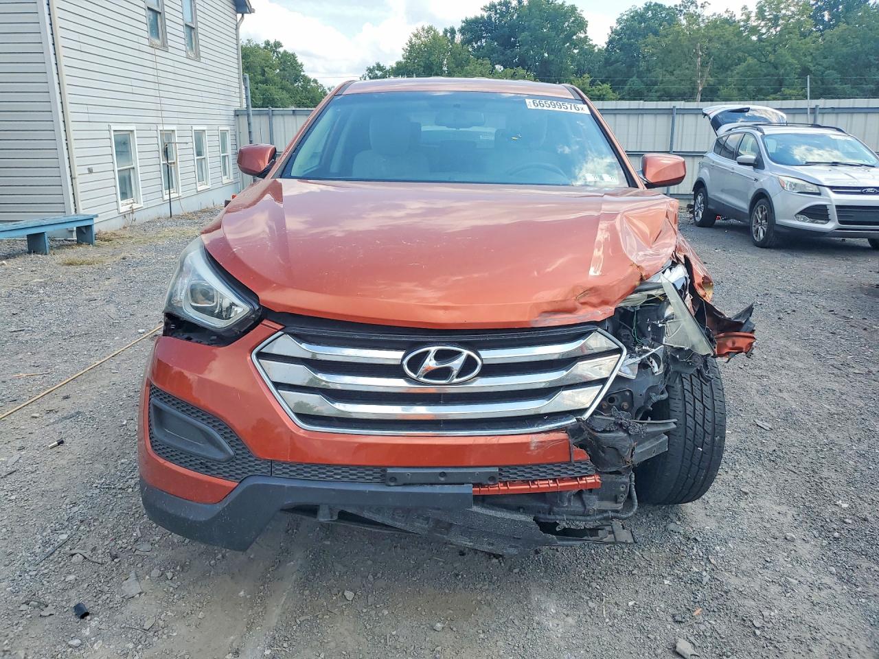 2013 Hyundai Santa Fe Sport 2.4l Orange vin: 5XYZTDLB8DG046856