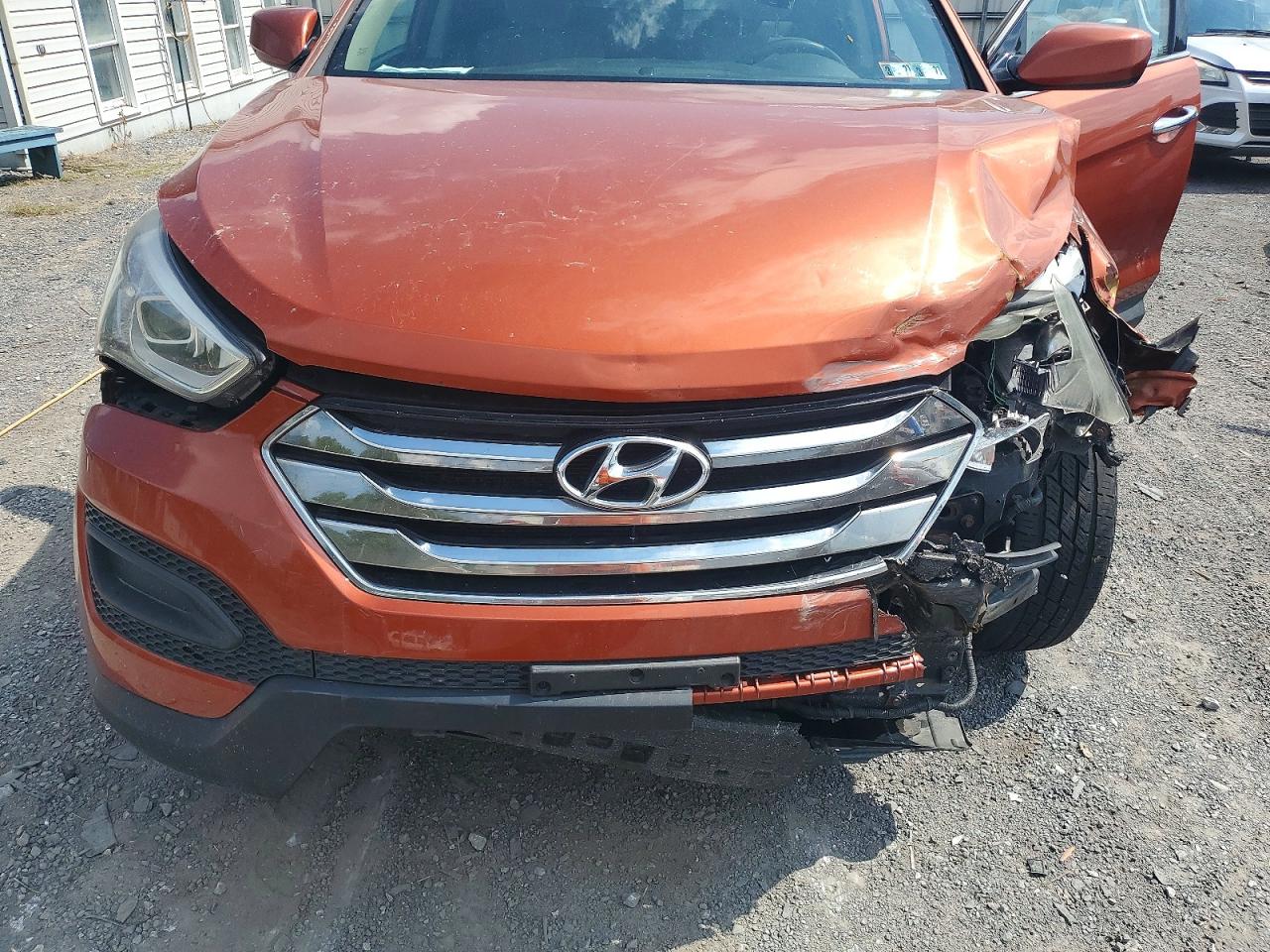 2013 Hyundai Santa Fe Sport 2.4l Orange vin: 5XYZTDLB8DG046856