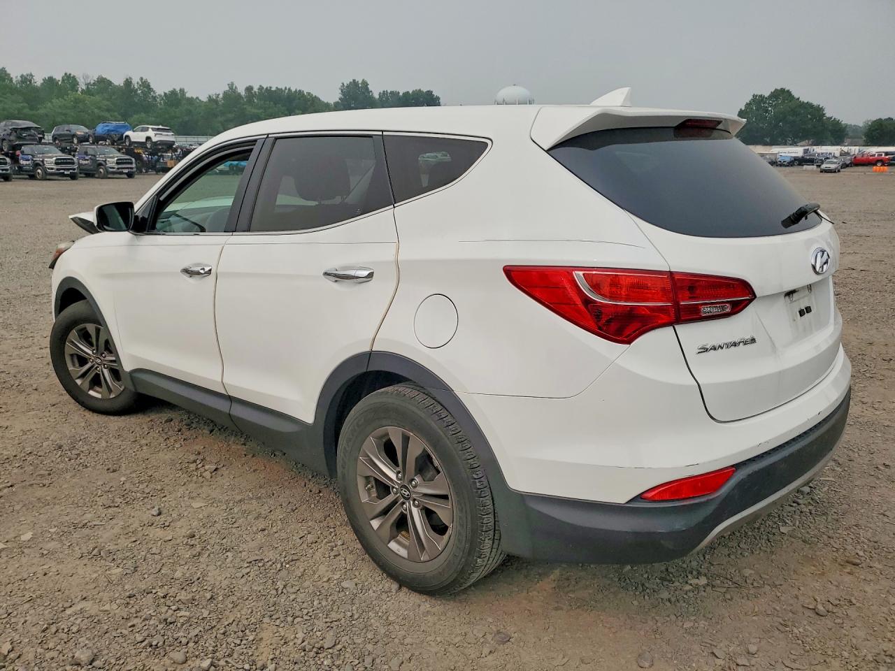 2013 Hyundai Santa Fe Sport 2.4l White vin: 5XYZTDLB8DG086564