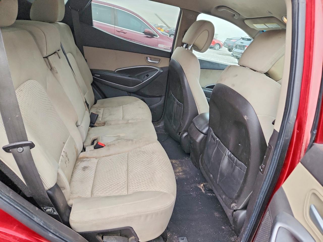 2014 Hyundai Santa Fe Sport 2.4l Red vin: 5XYZTDLB8EG152516