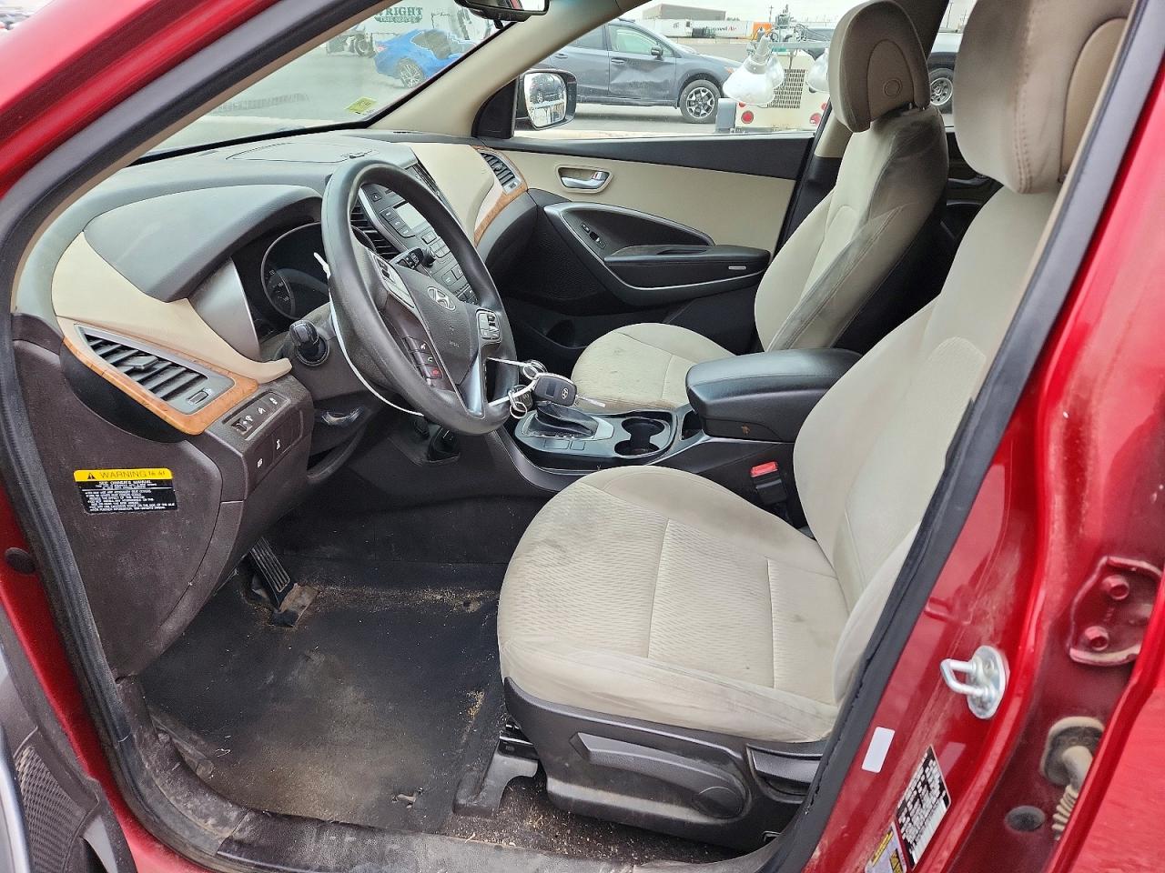 2014 Hyundai Santa Fe Sport 2.4l Red vin: 5XYZTDLB8EG152516