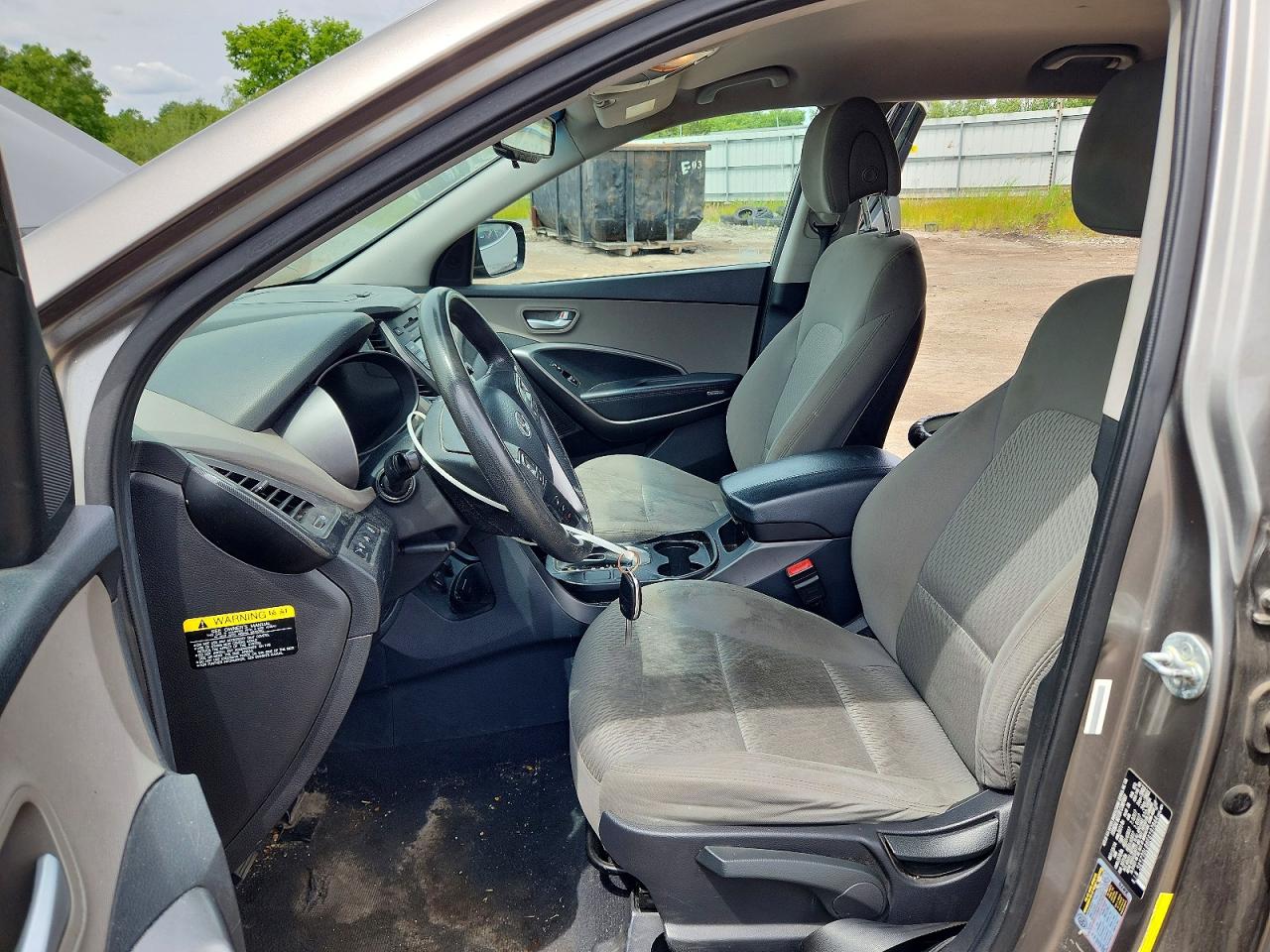 2014 Hyundai Santa Fe Sport Silver vin: 5XYZTDLB8EG197844
