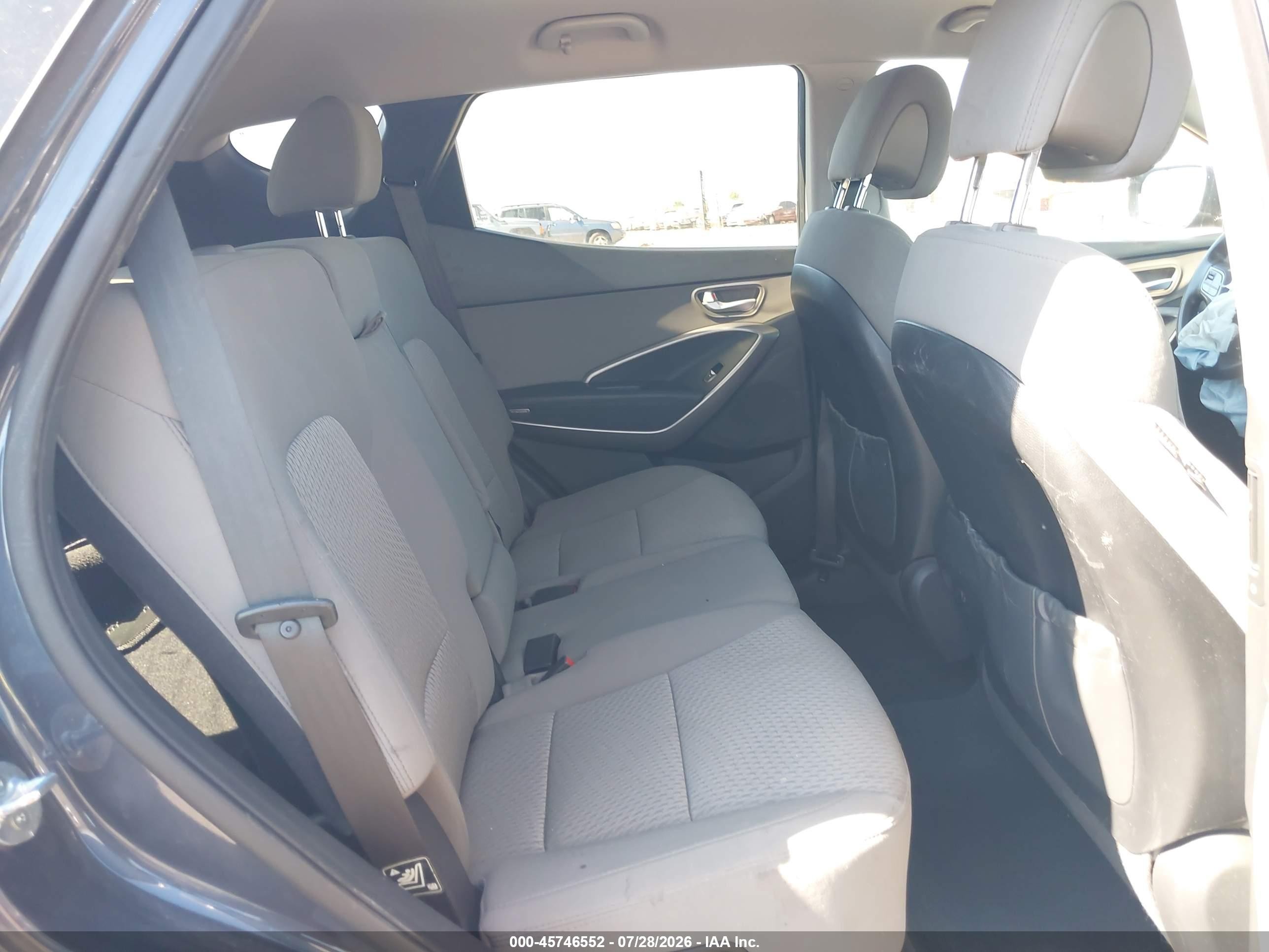 2015 Hyundai Santa Fe Sport 2.4l Gray vin: 5XYZTDLB8FG283544