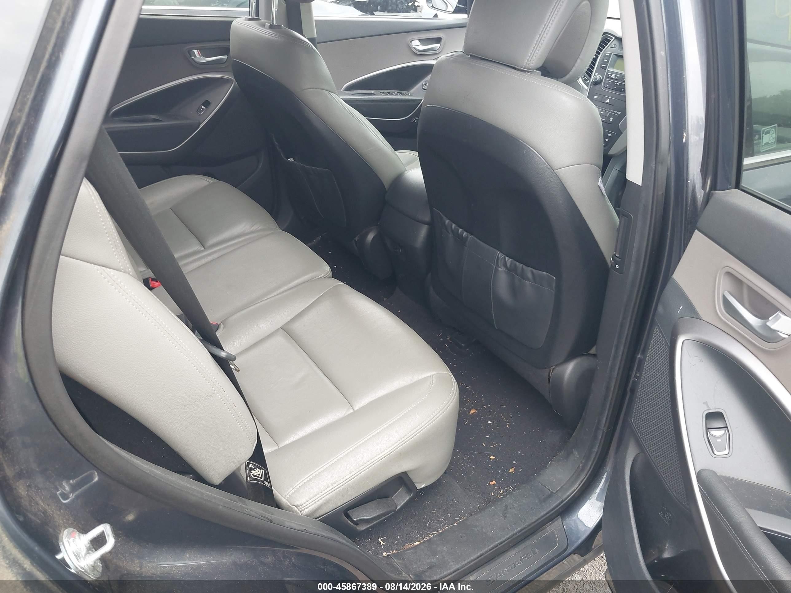 2013 Hyundai Santa Fe Sport Blue vin: 5XYZTDLB9DG011694