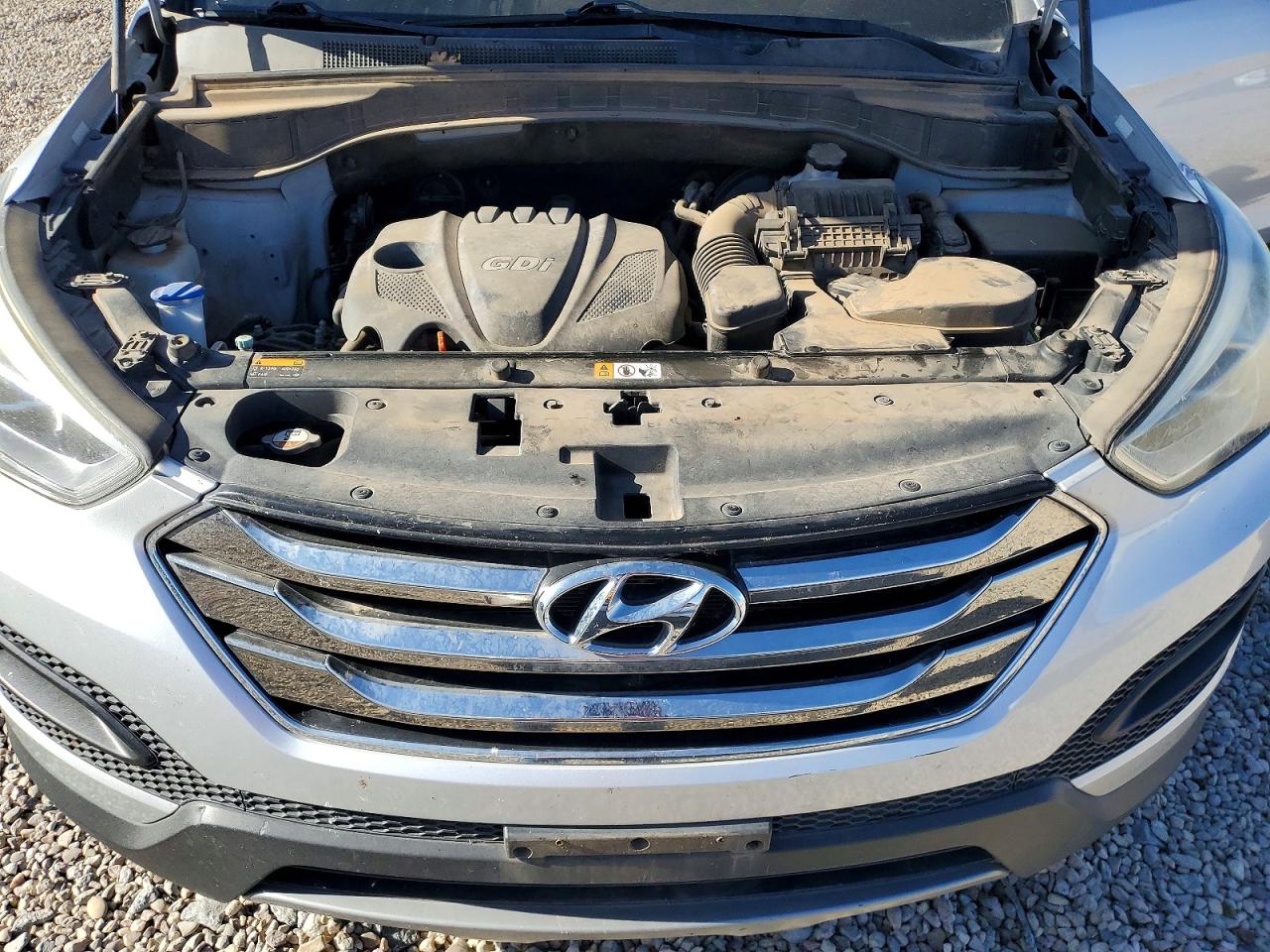 2013 Hyundai Santa Fe Sport 2.4l Gray vin: 5XYZTDLB9DG086699