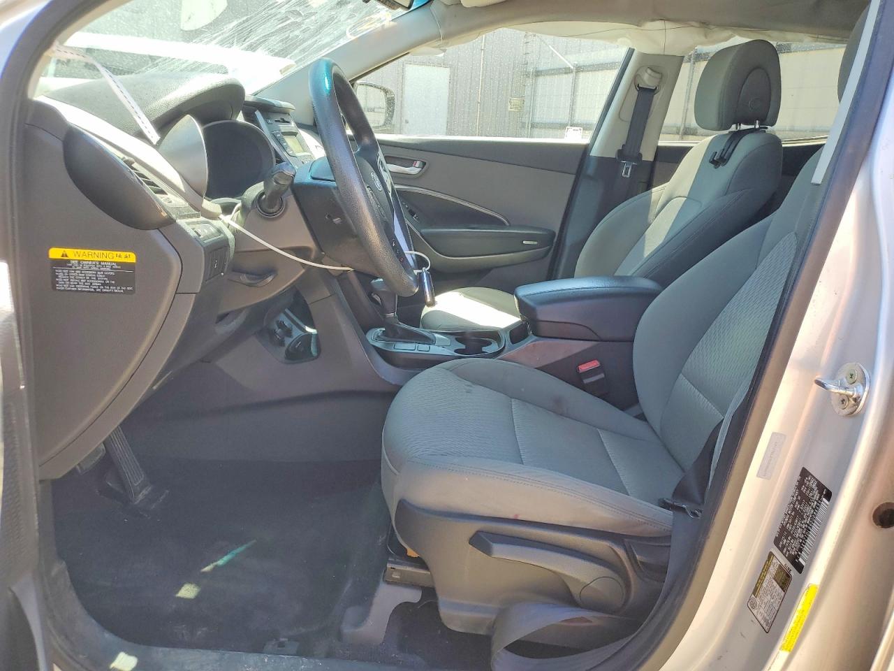 2013 Hyundai Santa Fe Sport 2.4l Gray vin: 5XYZTDLB9DG086699