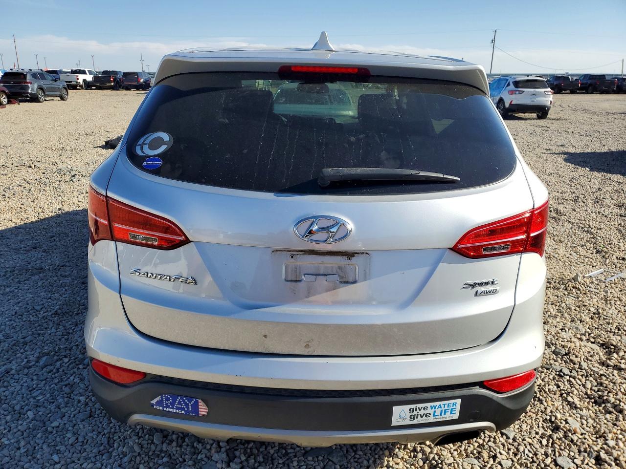 2013 Hyundai Santa Fe Sport 2.4l Gray vin: 5XYZTDLB9DG086699