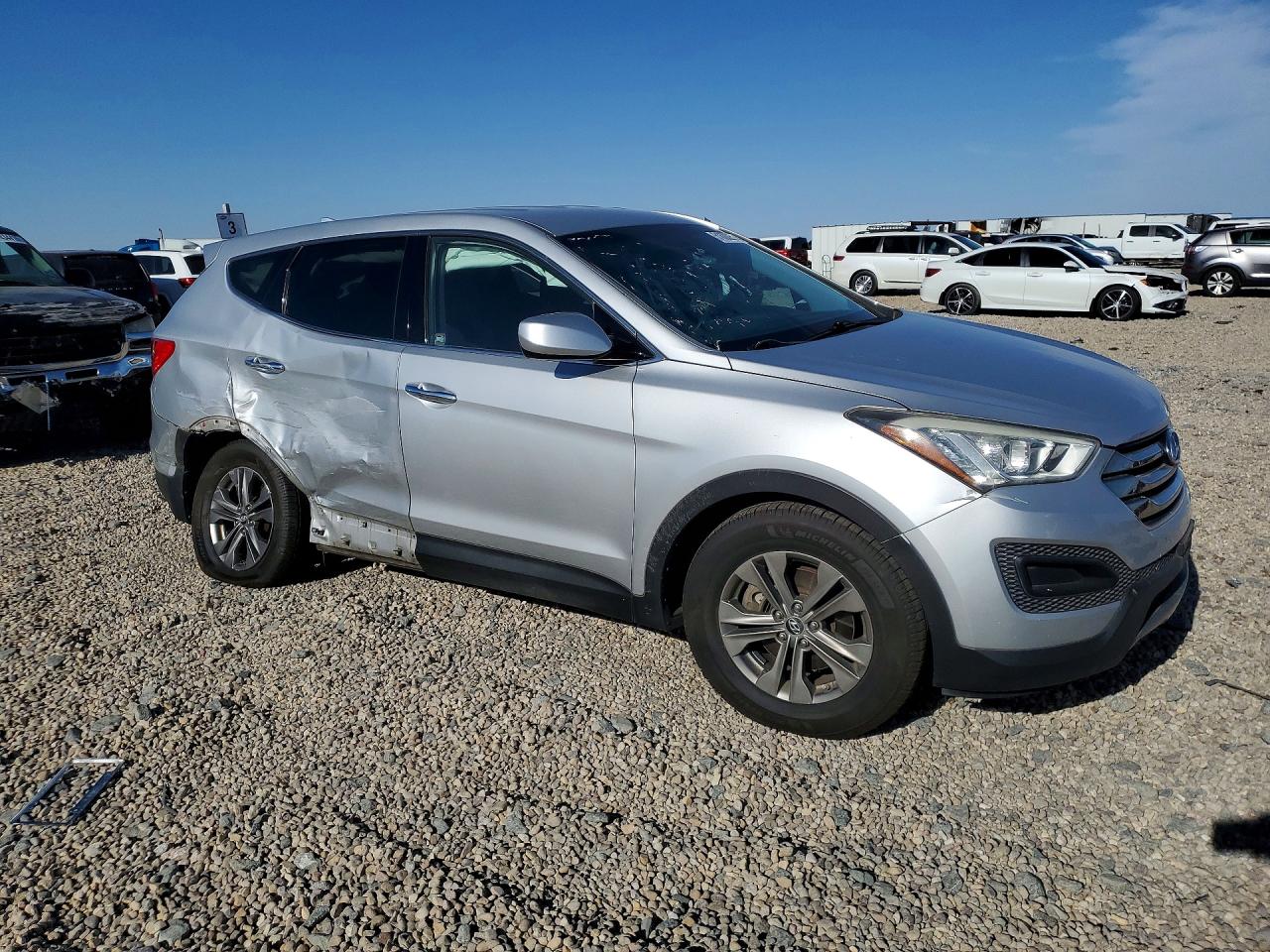 2013 Hyundai Santa Fe Sport 2.4l Gray vin: 5XYZTDLB9DG086699