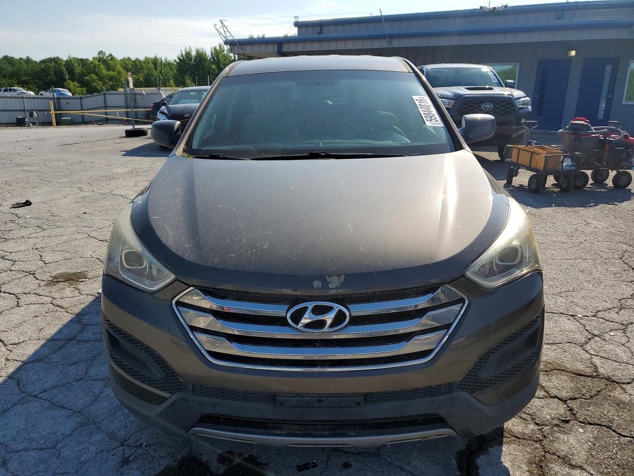 2014 Hyundai Santa Fe Sport 2.4l Gray vin: 5XYZTDLB9EG162178