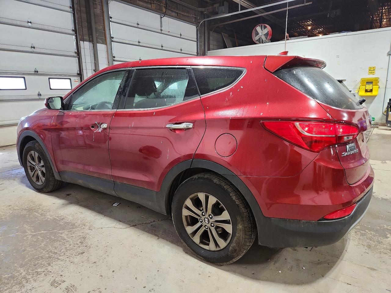 2015 Hyundai Santa Fe Sport 2.4l Red vin: 5XYZTDLB9FG237222