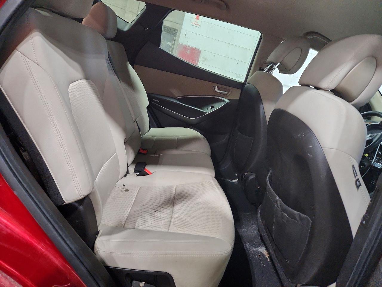 2015 Hyundai Santa Fe Sport 2.4l Red vin: 5XYZTDLB9FG237222