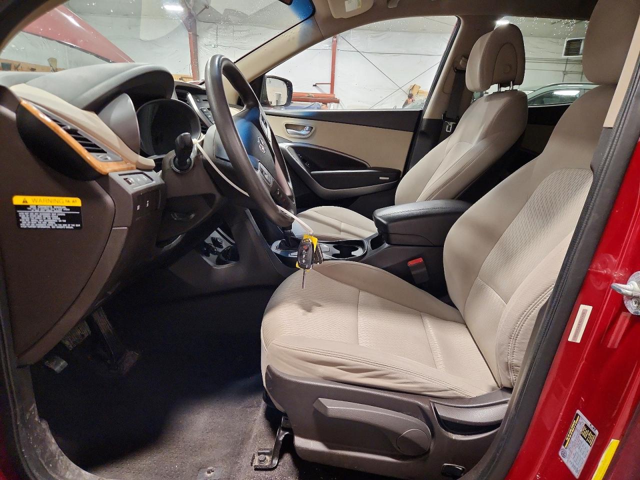 2015 Hyundai Santa Fe Sport 2.4l Red vin: 5XYZTDLB9FG256885