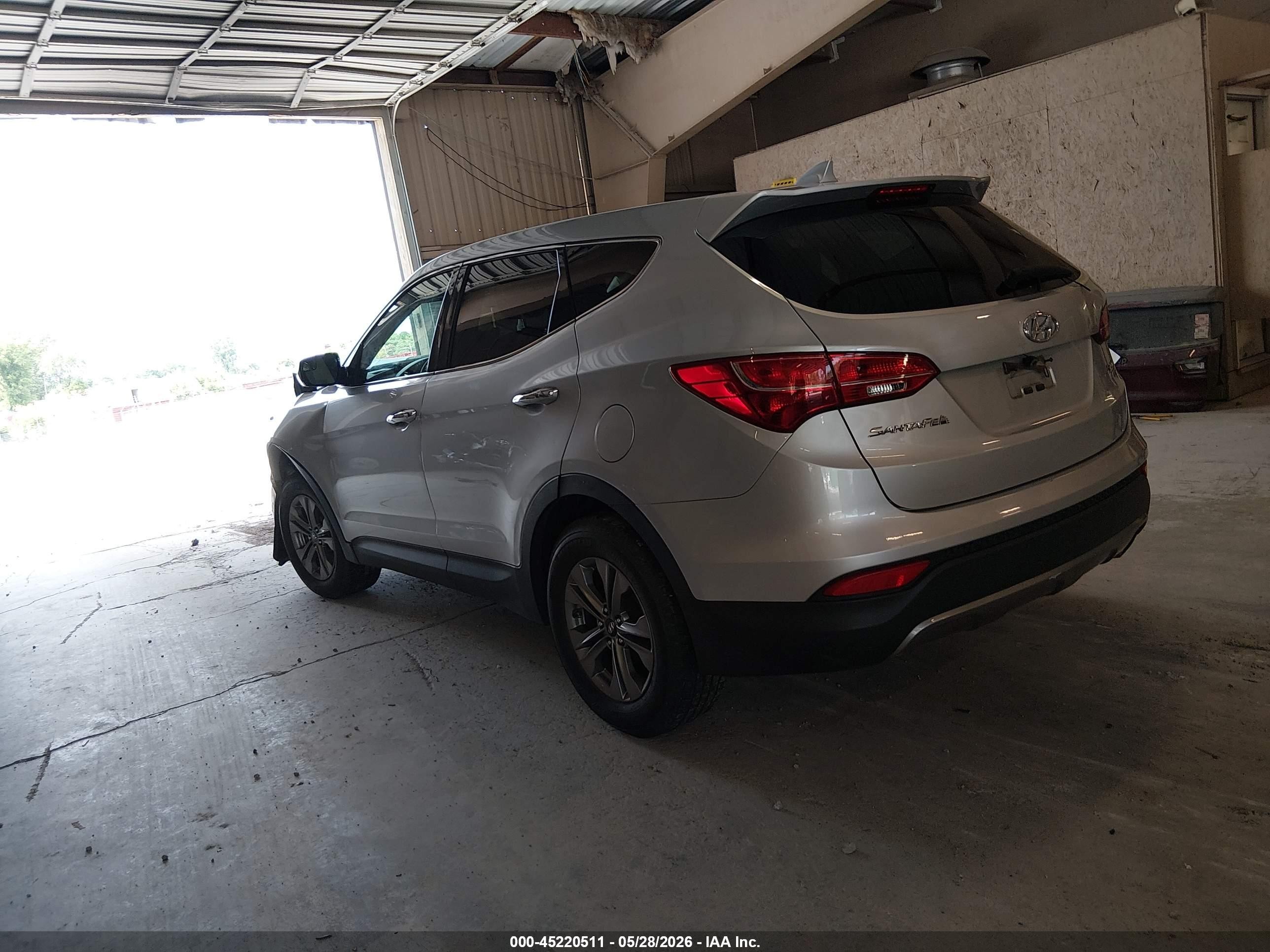 2015 Hyundai Santa Fe Sport 2.4l Серебряный vin: 5XYZTDLB9FG294875