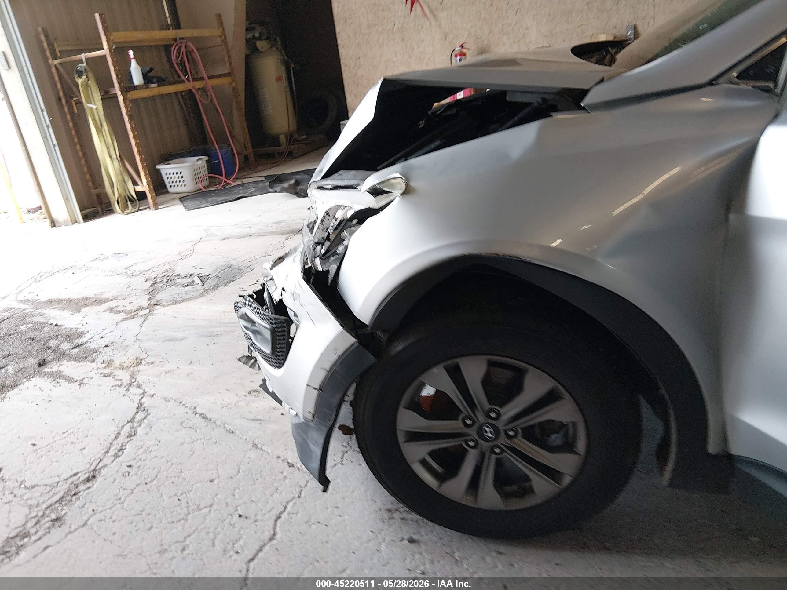 2015 Hyundai Santa Fe Sport 2.4l Серебряный vin: 5XYZTDLB9FG294875