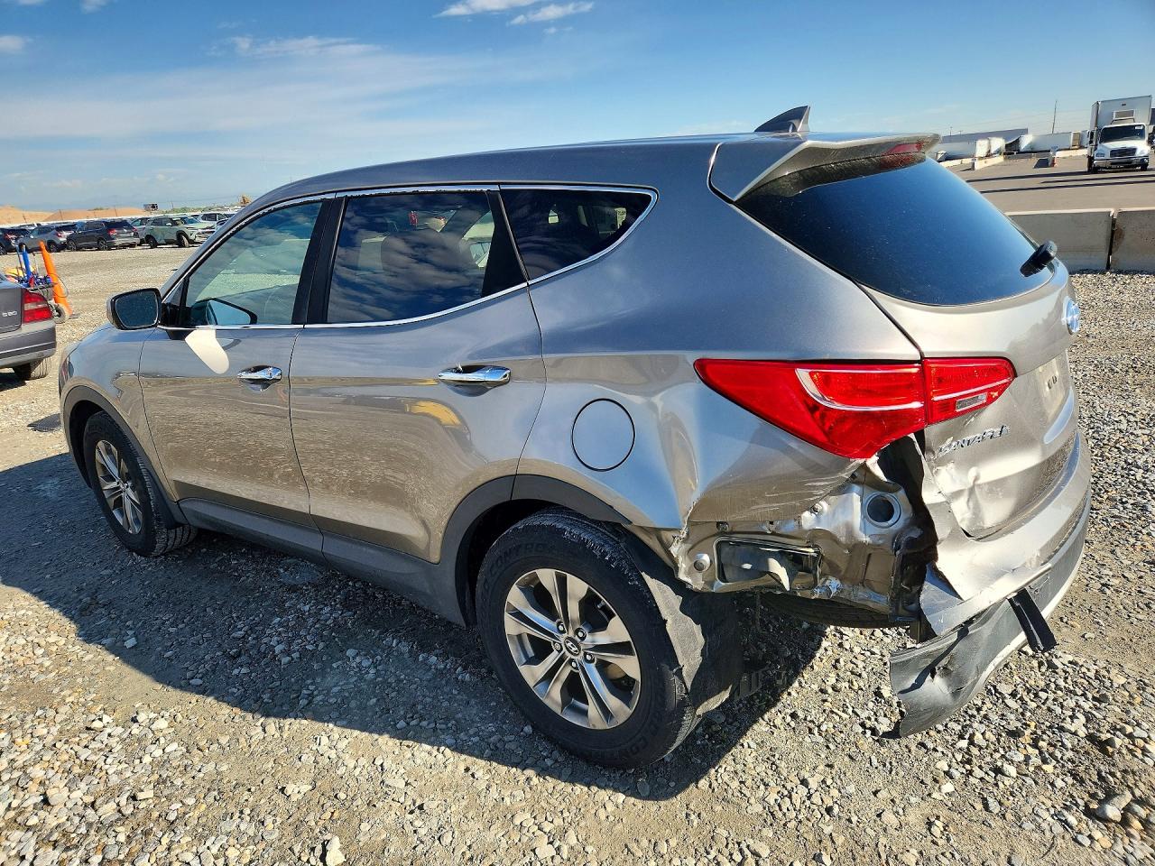 2013 Hyundai Santa Fe Sport 2.4l Gray vin: 5XYZTDLBXDG080622