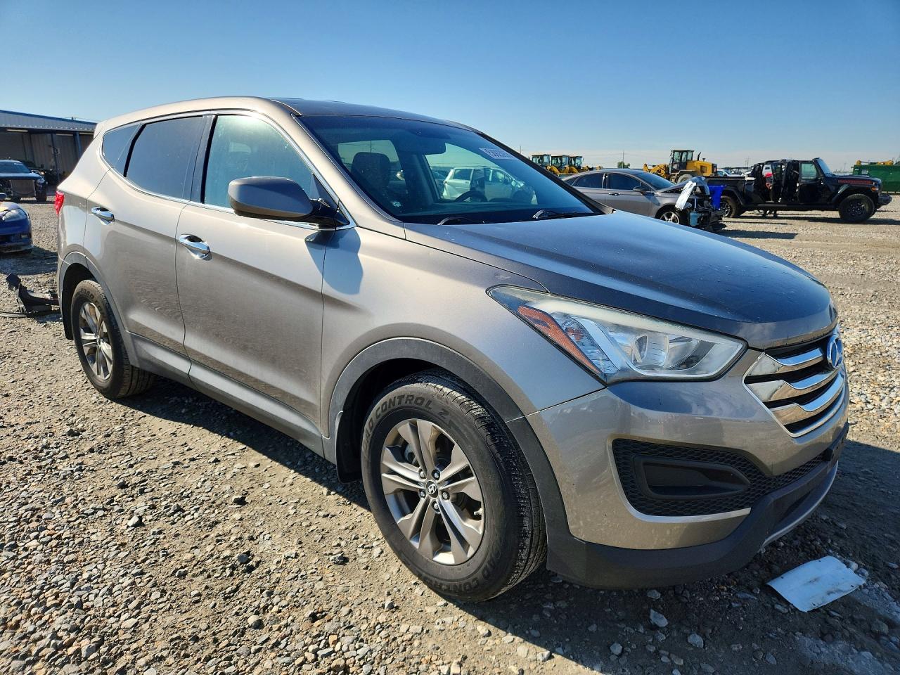 2013 Hyundai Santa Fe Sport 2.4l Gray vin: 5XYZTDLBXDG080622