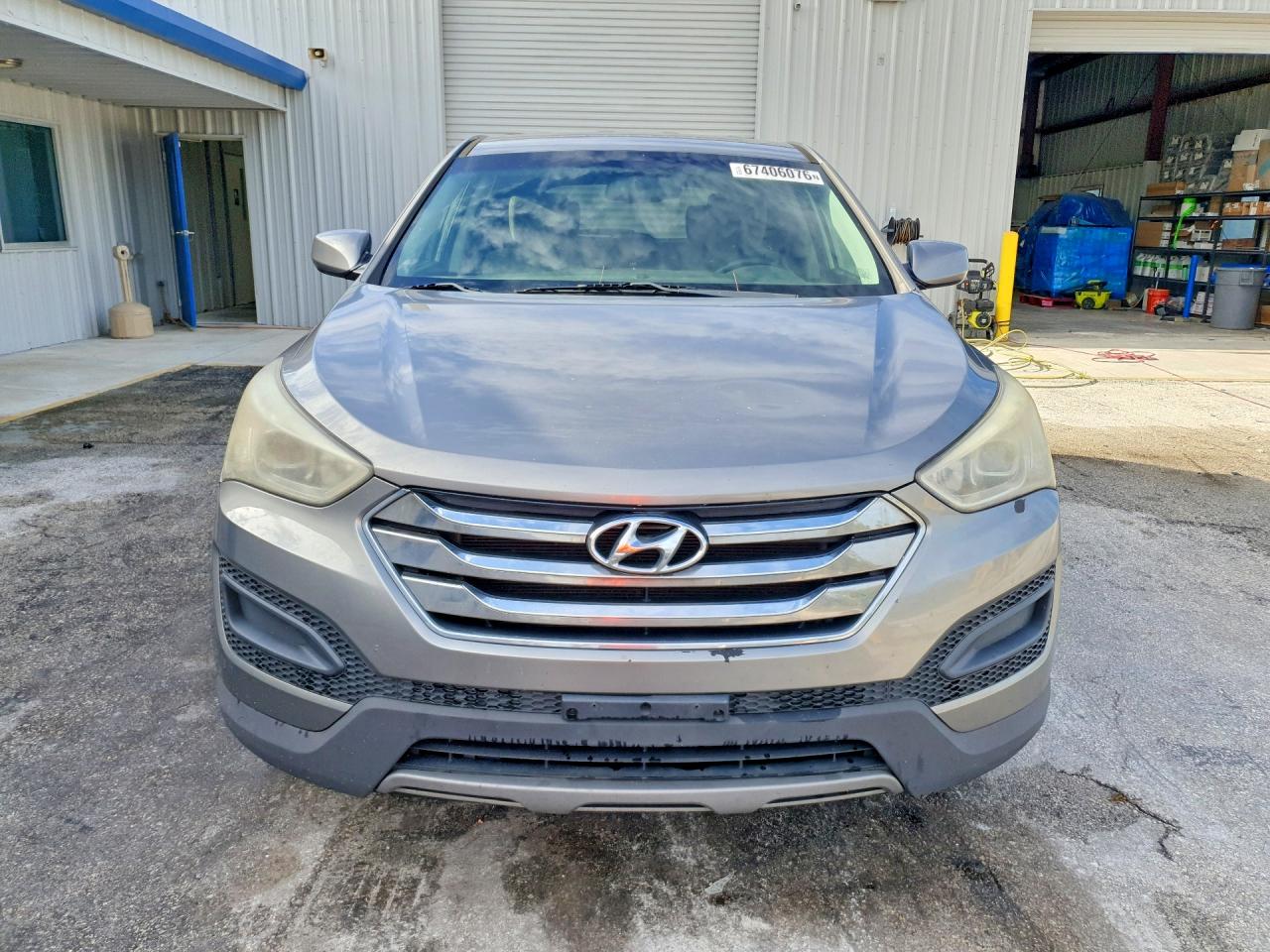 2014 Hyundai Santa Fe Sport 2.4l Gray vin: 5XYZTDLBXEG164053