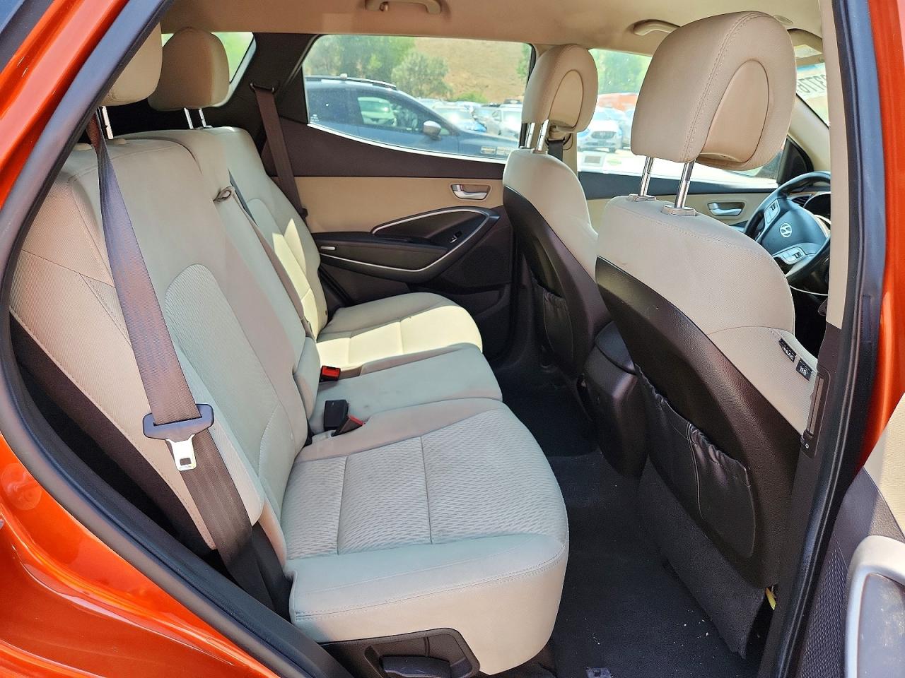 2014 Hyundai Santa Fe Sport 2.4l Orange vin: 5XYZTDLBXEG175859