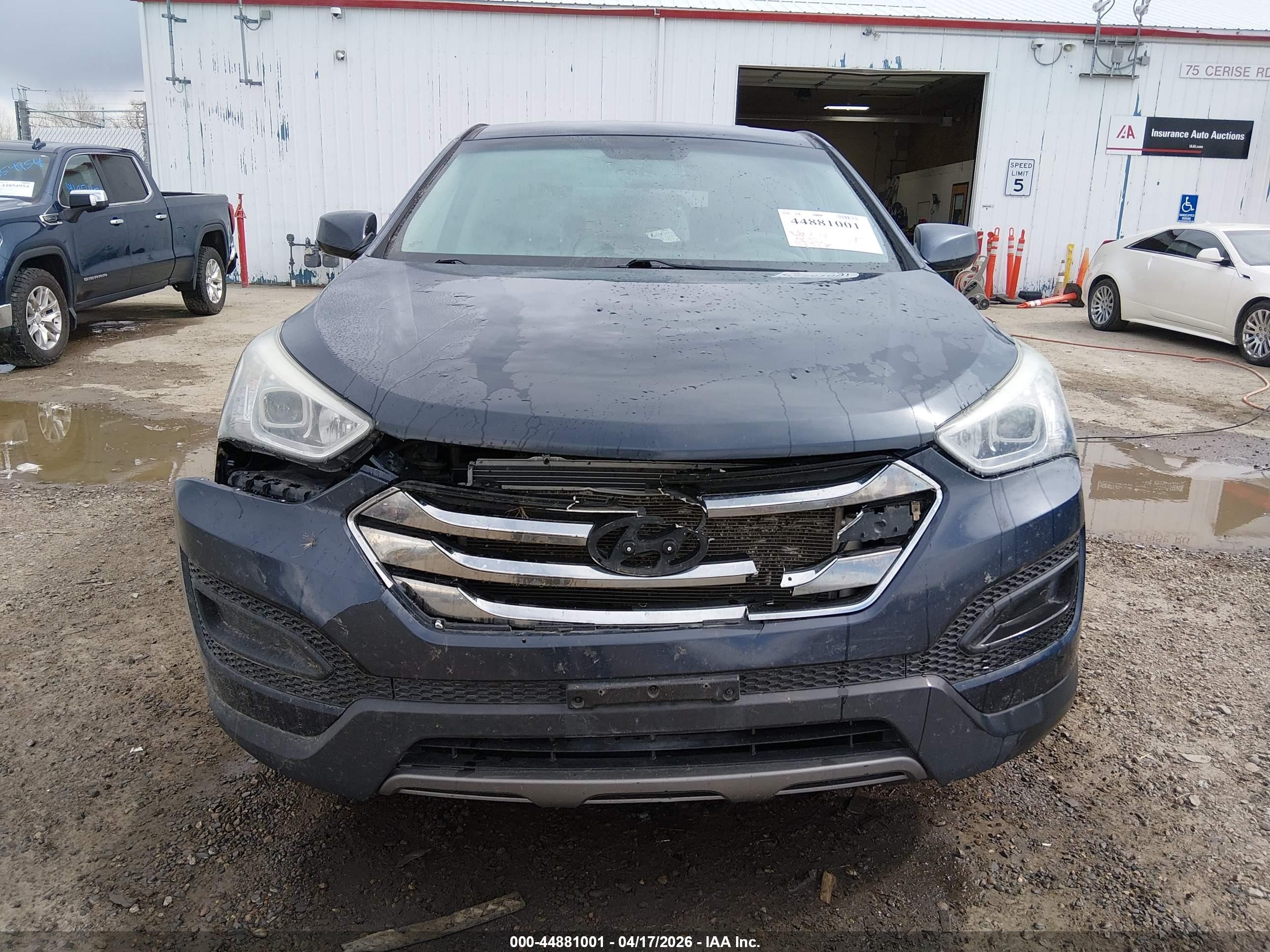 2014 Hyundai Santa Fe Sport 2.4l Pewter vin: 5XYZTDLBXEG194167