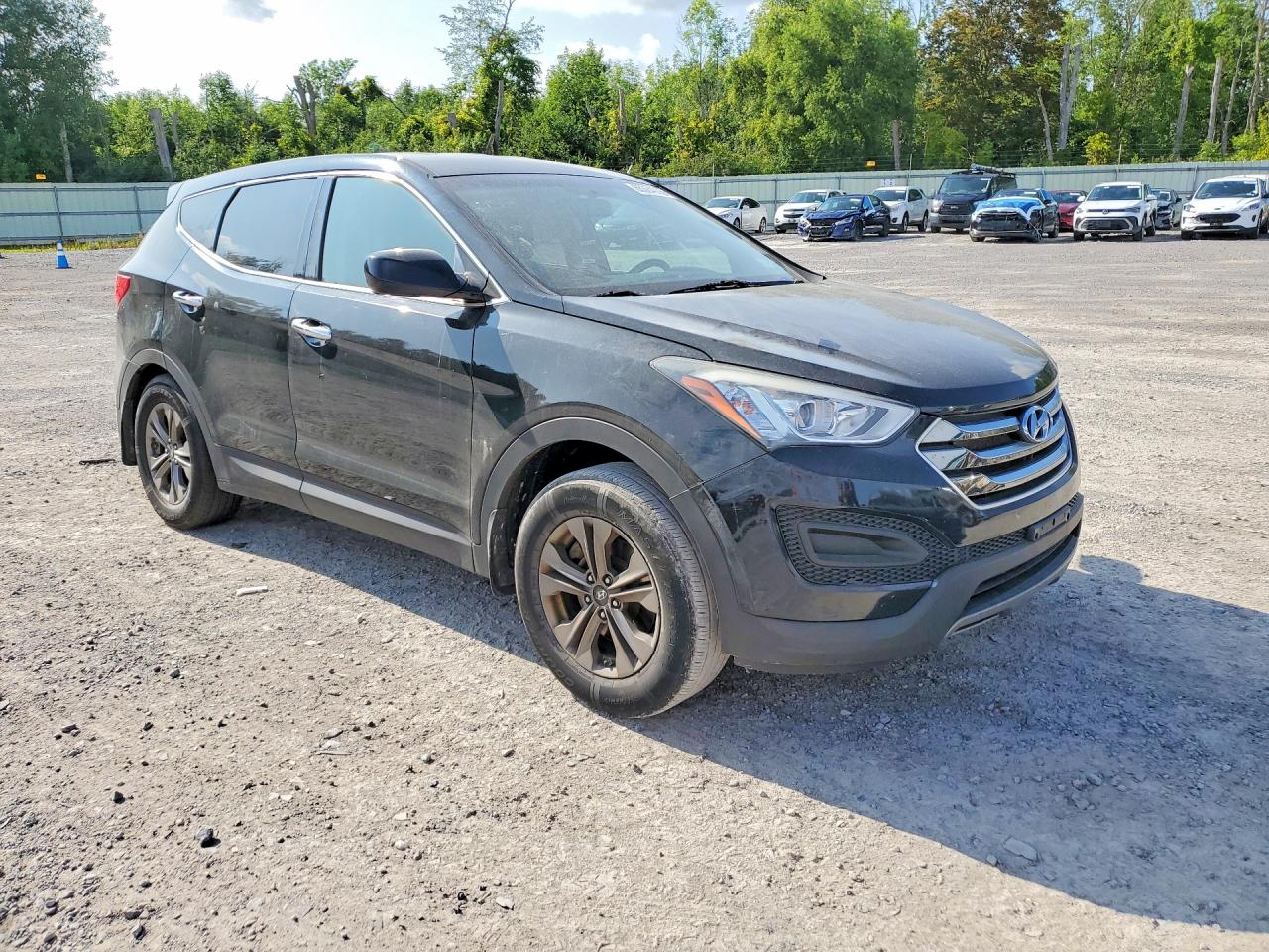 2015 Hyundai Santa Fe Sport 2.4l Black vin: 5XYZTDLBXFG248147
