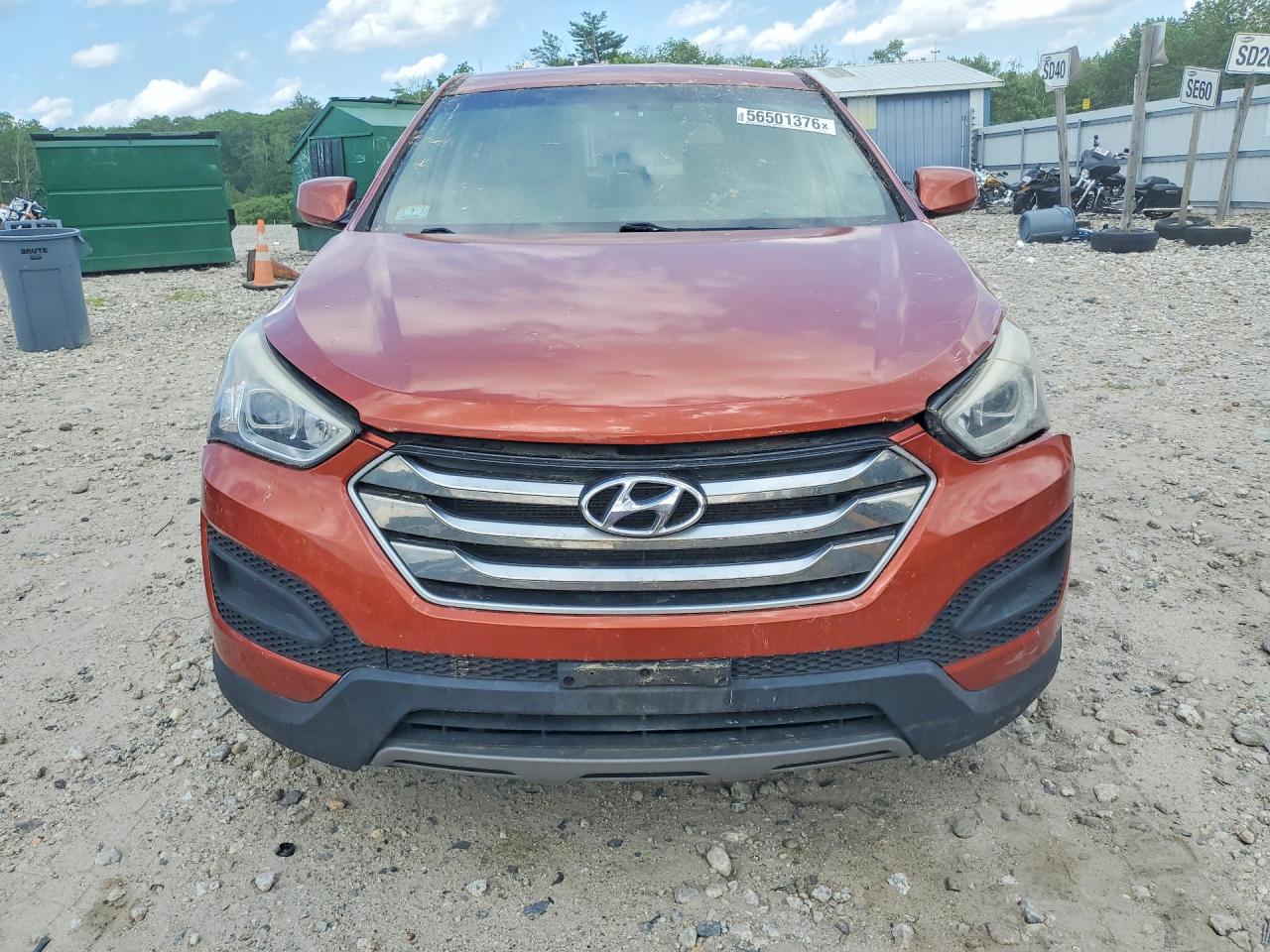 2015 Hyundai Santa Fe Sport 2.4l Orange vin: 5XYZTDLBXFG269581