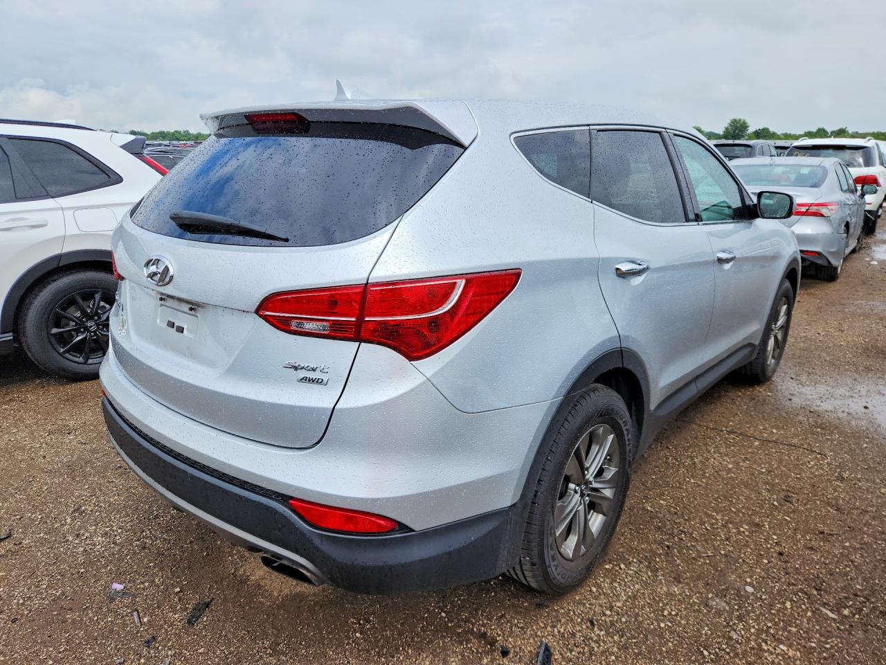 2015 Hyundai Santa Fe Sport 2.4l Серебряный vin: 5XYZTDLBXFG280189
