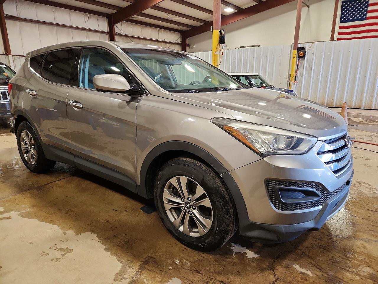 2015 Hyundai Santa Fe Sport 2.4l Silver vin: 5XYZTDLBXFG302630