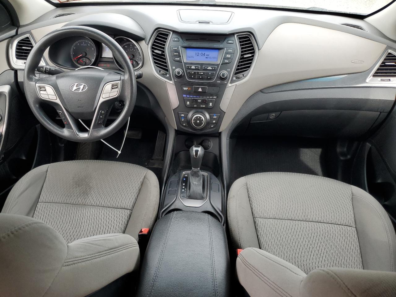 2015 Hyundai Santa Fe Sport White vin: 5XYZTDLBXFG305057