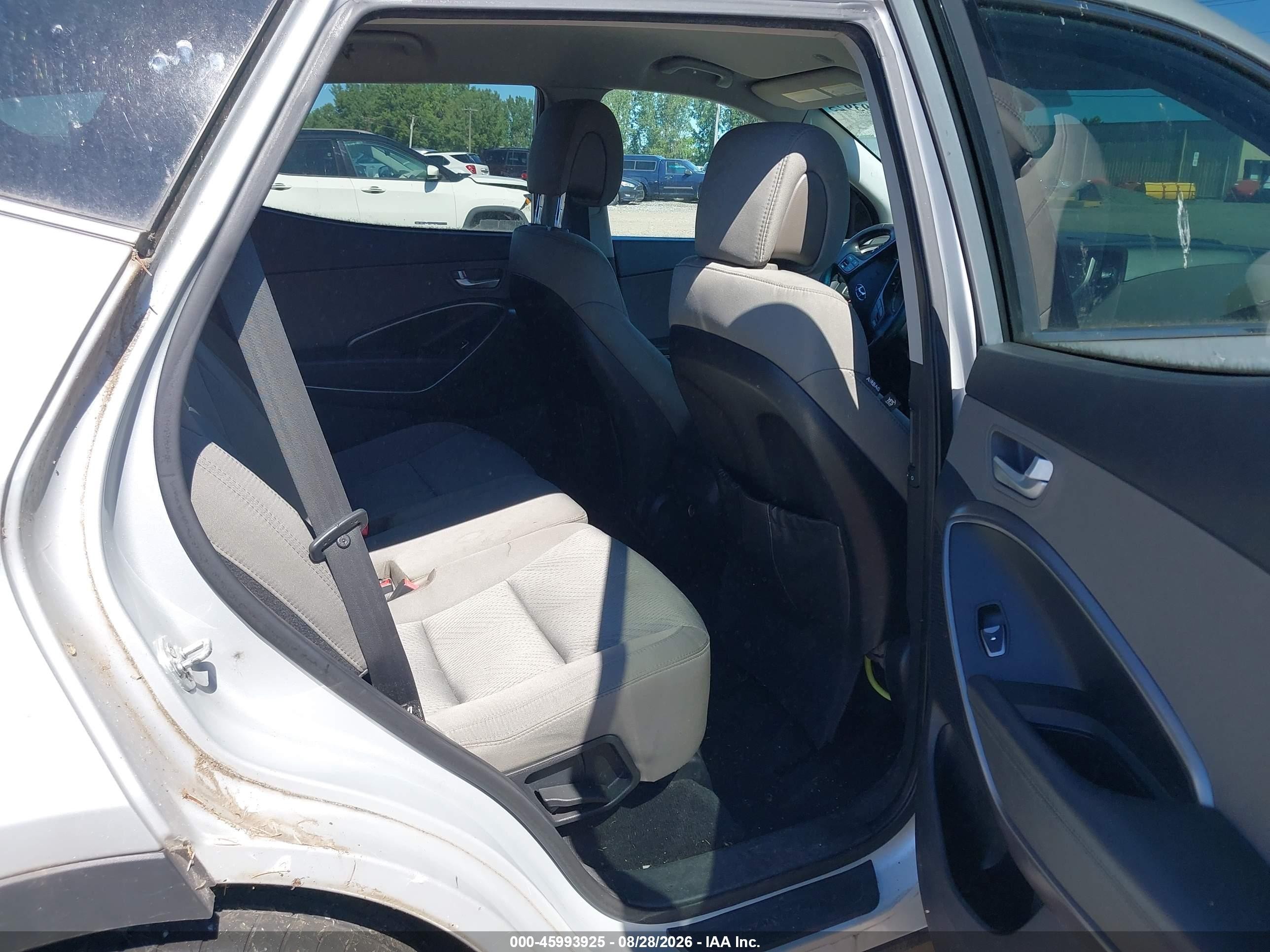 2013 Hyundai Santa Fe Sport 2.0t Серебряный vin: 5XYZU3LA0DG010982