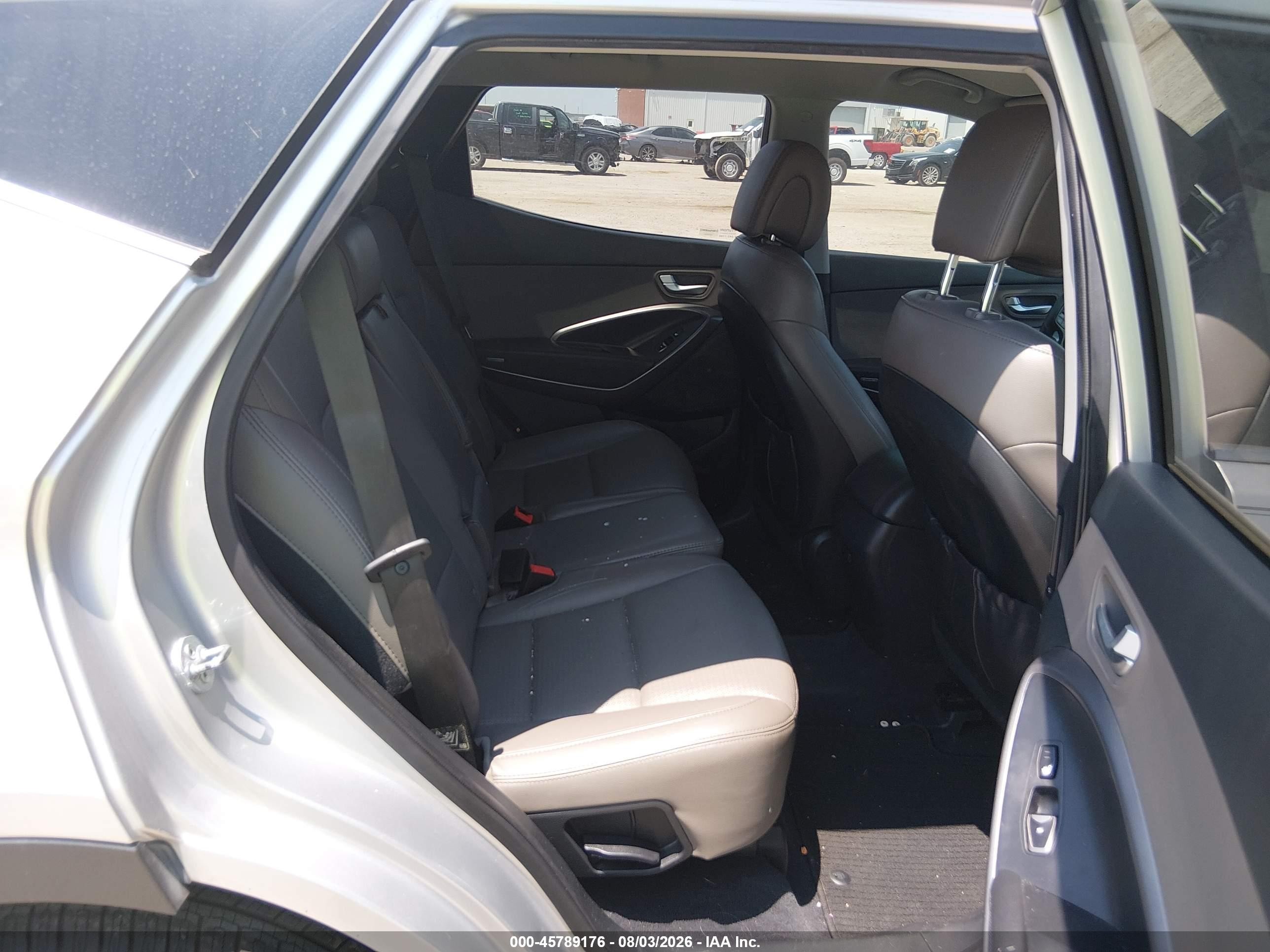 2013 Hyundai Santa Fe Sport 2.0t Silver vin: 5XYZU3LA0DG073192