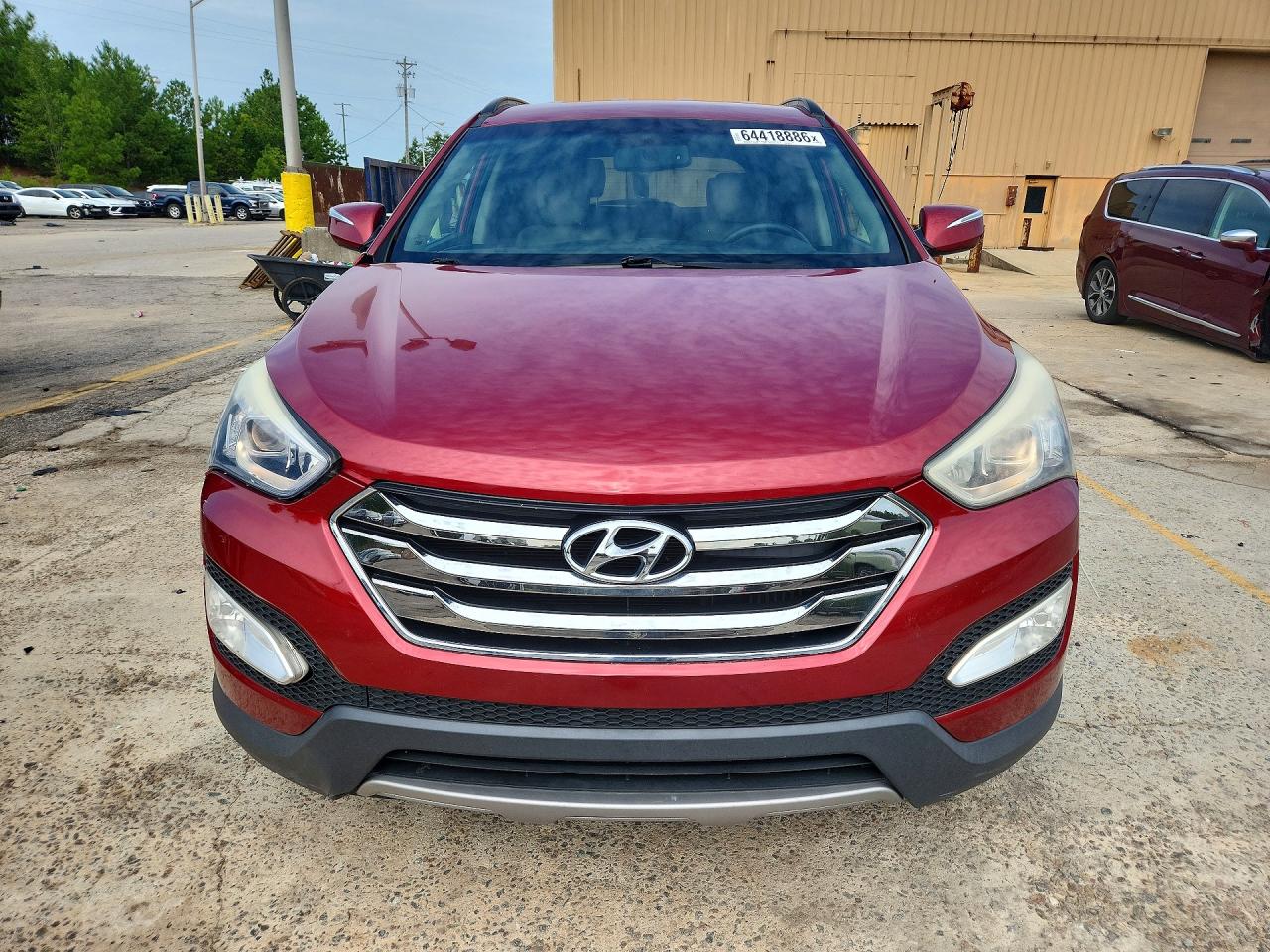 2013 Hyundai Santa Fe Sport 2.0t Бордовый vin: 5XYZU3LA0DG088758