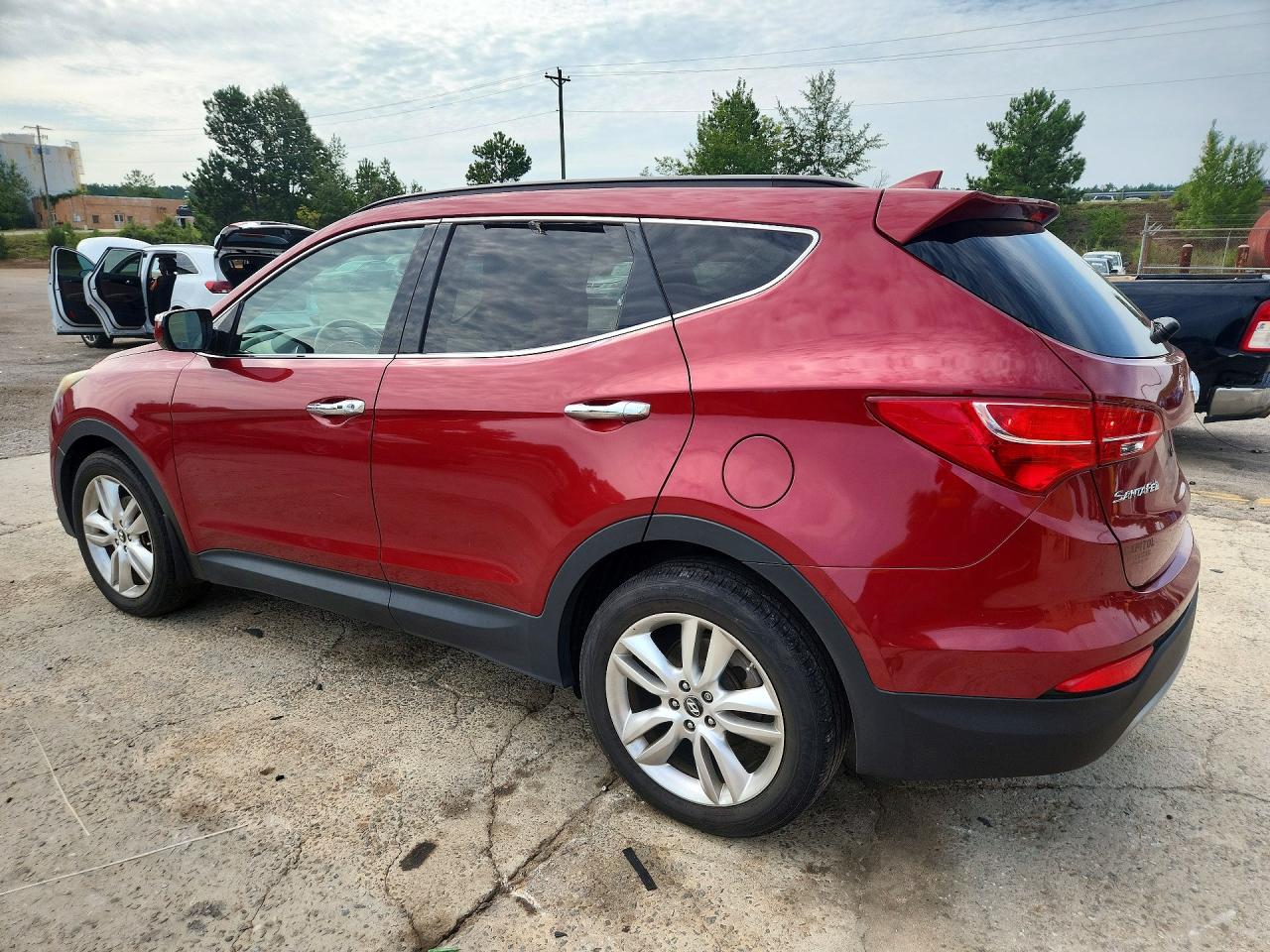 2013 Hyundai Santa Fe Sport 2.0t Бордовый vin: 5XYZU3LA0DG088758