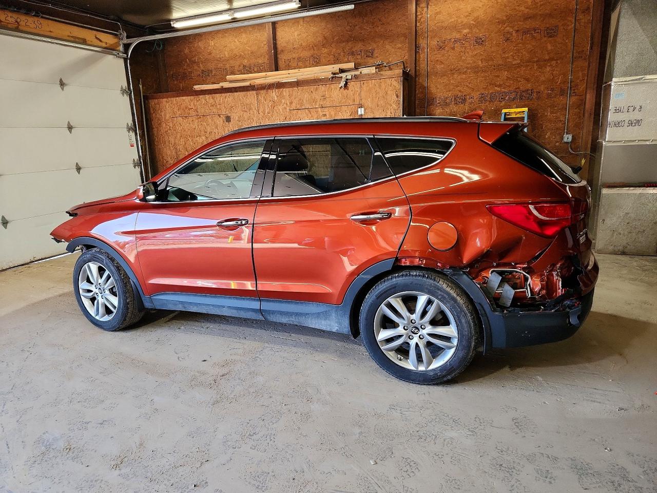 2013 Hyundai Santa Fe Sport 2.0t Orange vin: 5XYZU3LA0DG089358