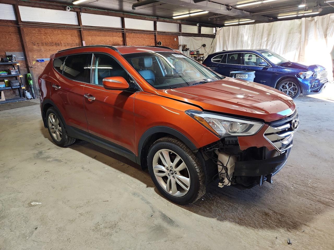 2013 Hyundai Santa Fe Sport 2.0t Orange vin: 5XYZU3LA0DG089358