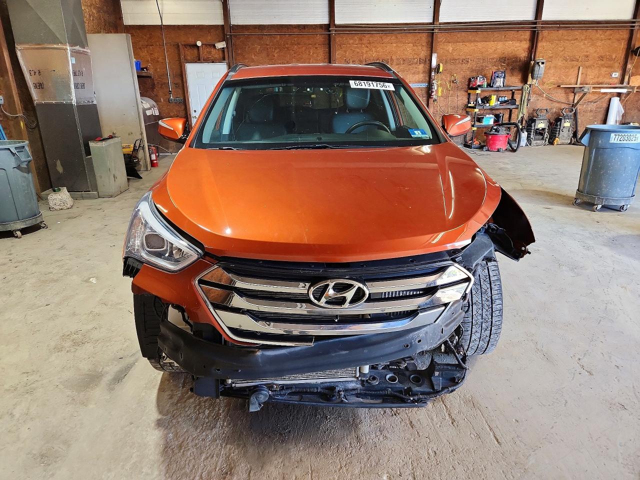 2013 Hyundai Santa Fe Sport 2.0t Orange vin: 5XYZU3LA0DG089358