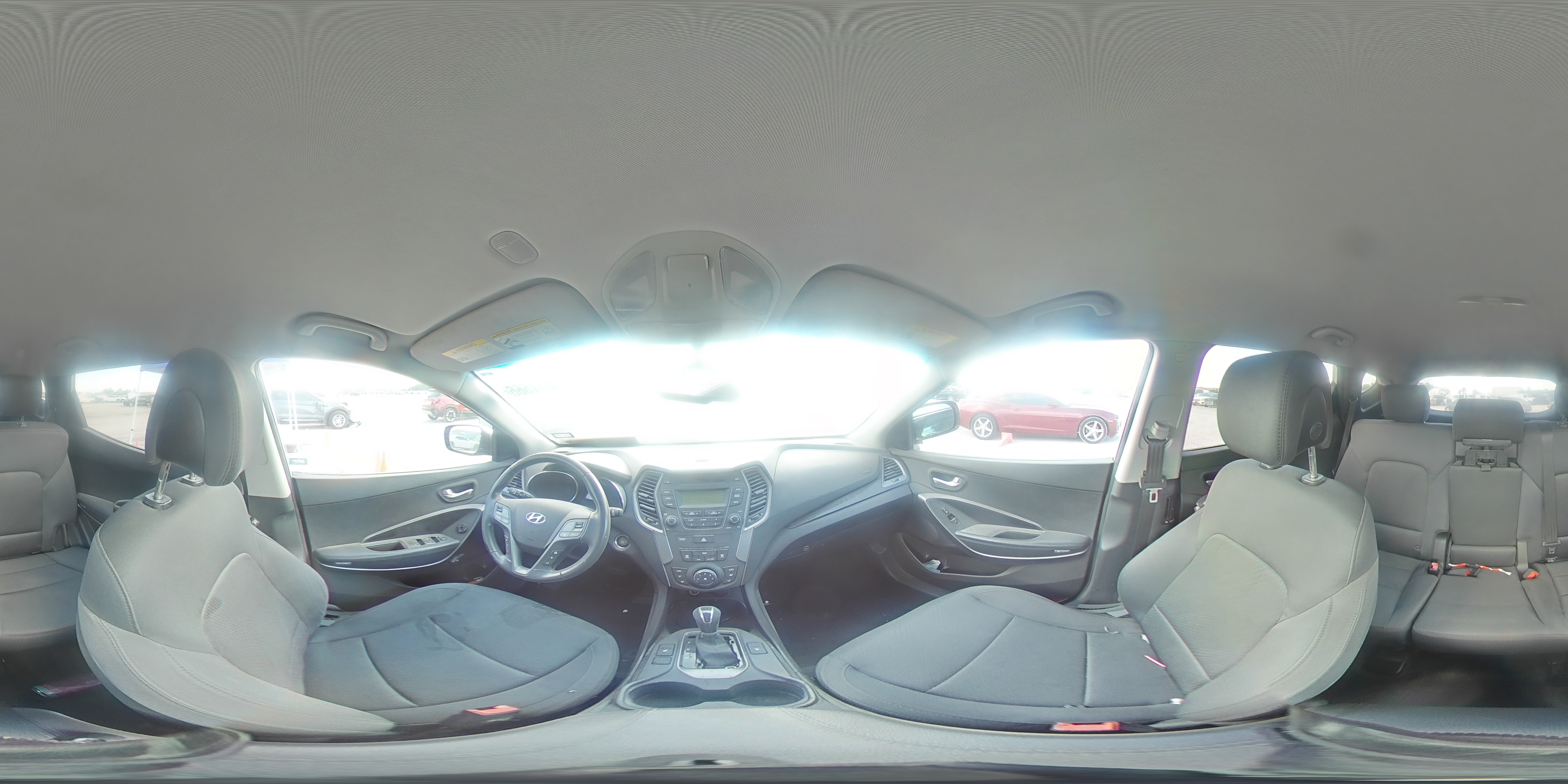 2013 Hyundai Santa Fe Sport 2.0t Silver vin: 5XYZU3LA0DG098304