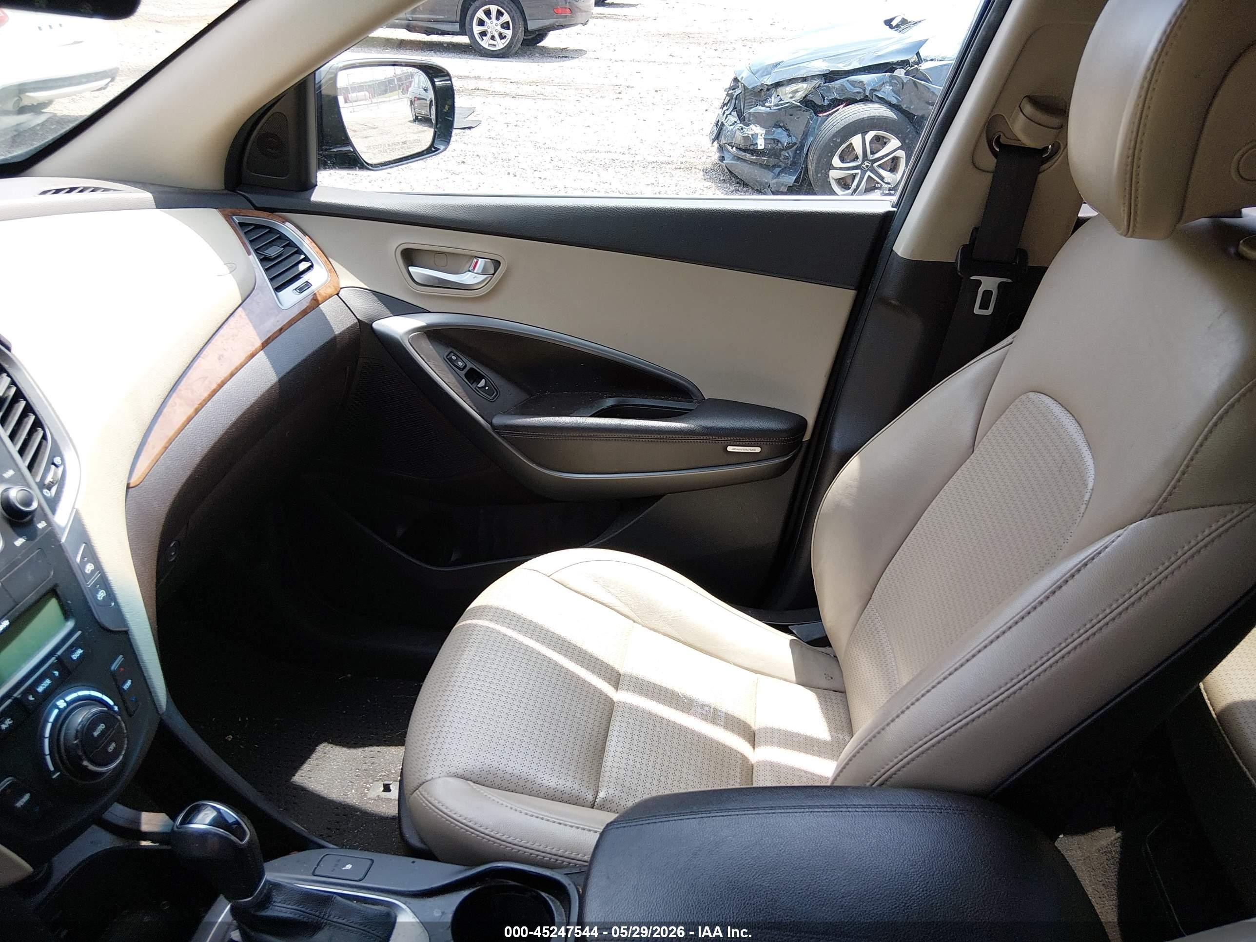 2013 Hyundai Santa Fe Sport 2.0t Green vin: 5XYZU3LA0DG120396