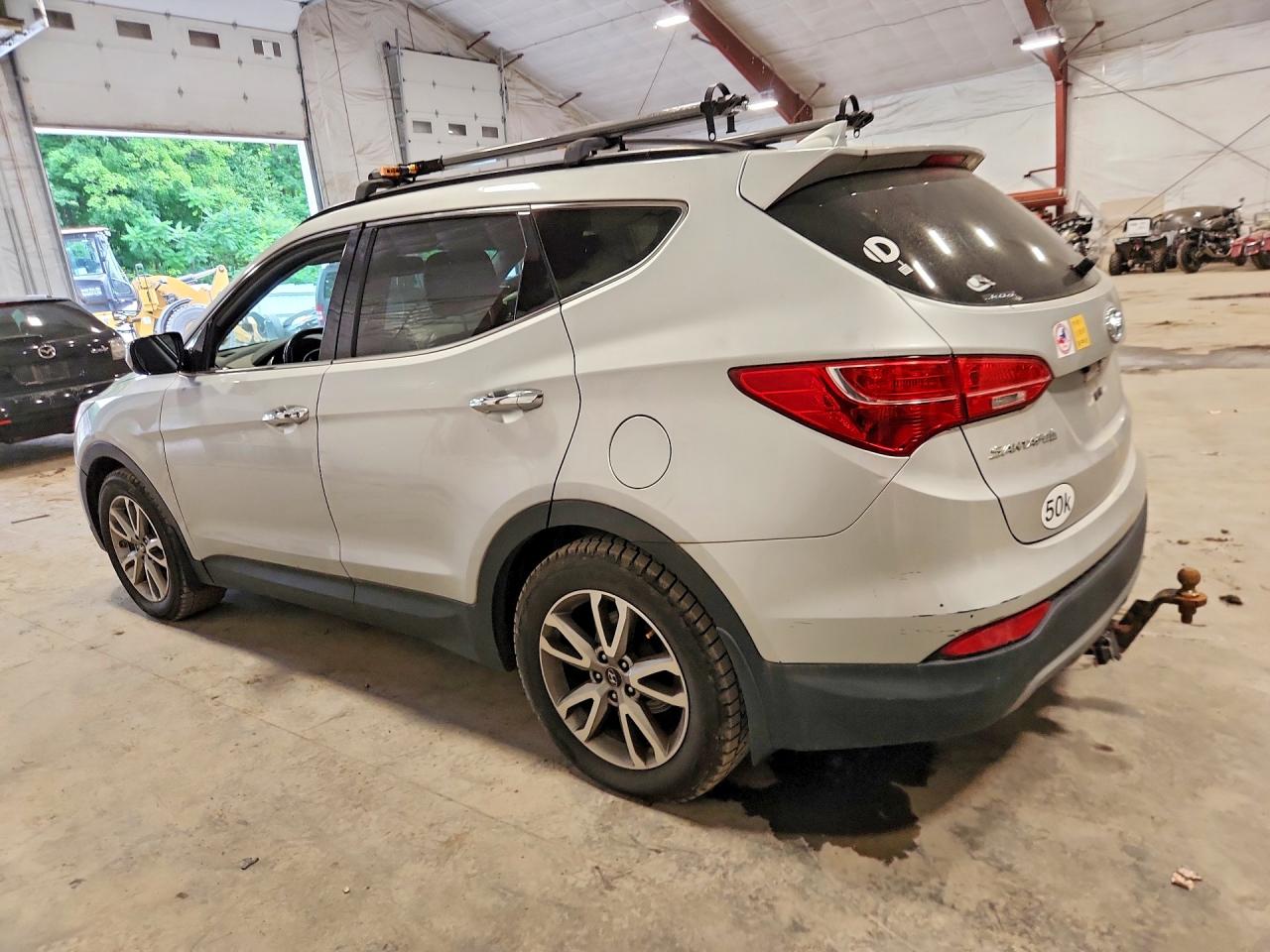 2014 Hyundai Santa Fe Sport 2.0t Серебряный vin: 5XYZU3LA0EG168546