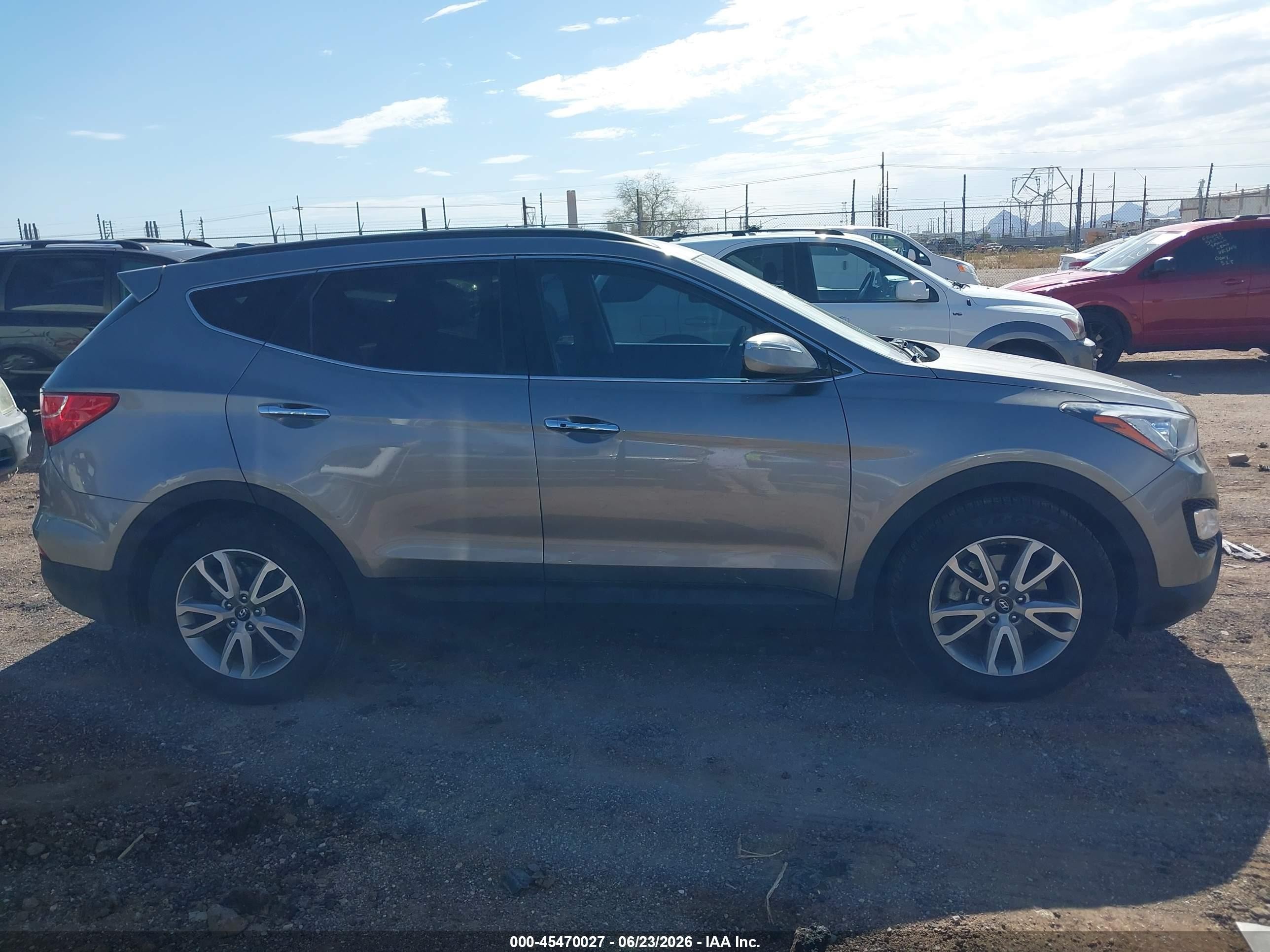2015 Hyundai Santa Fe Sport 2.0l Turbo Teal vin: 5XYZU3LA0FG241626