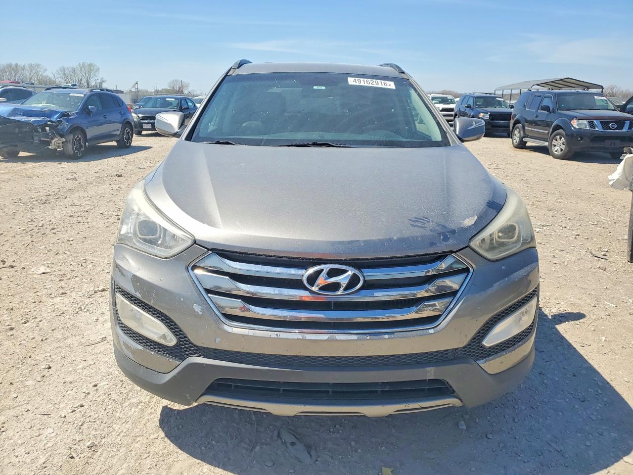 2013 Hyundai Santa Fe Sport 2.0t Gray vin: 5XYZU3LA1DG072763