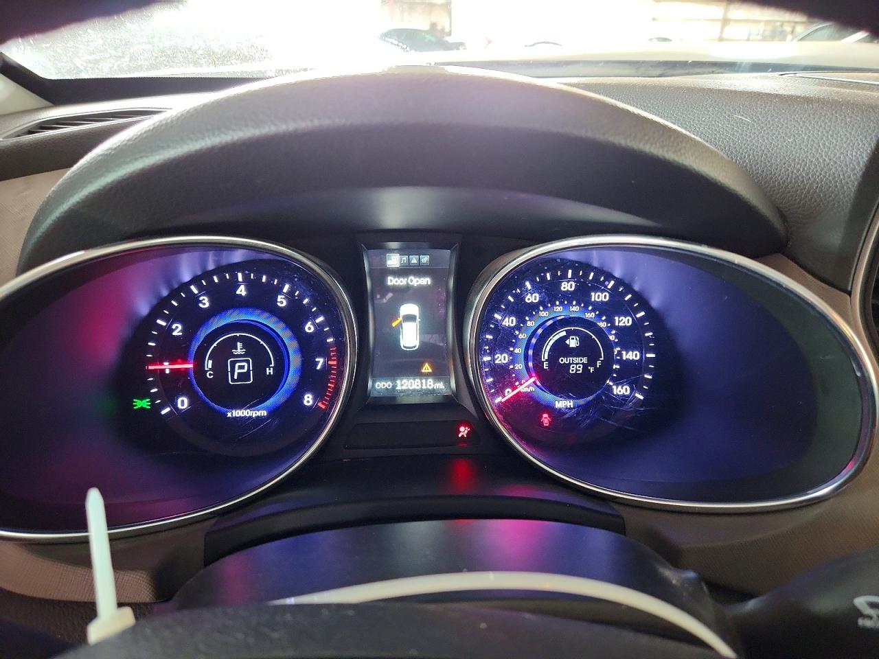 2013 Hyundai Santa Fe Sport 2.0t Gray vin: 5XYZU3LA1DG084184