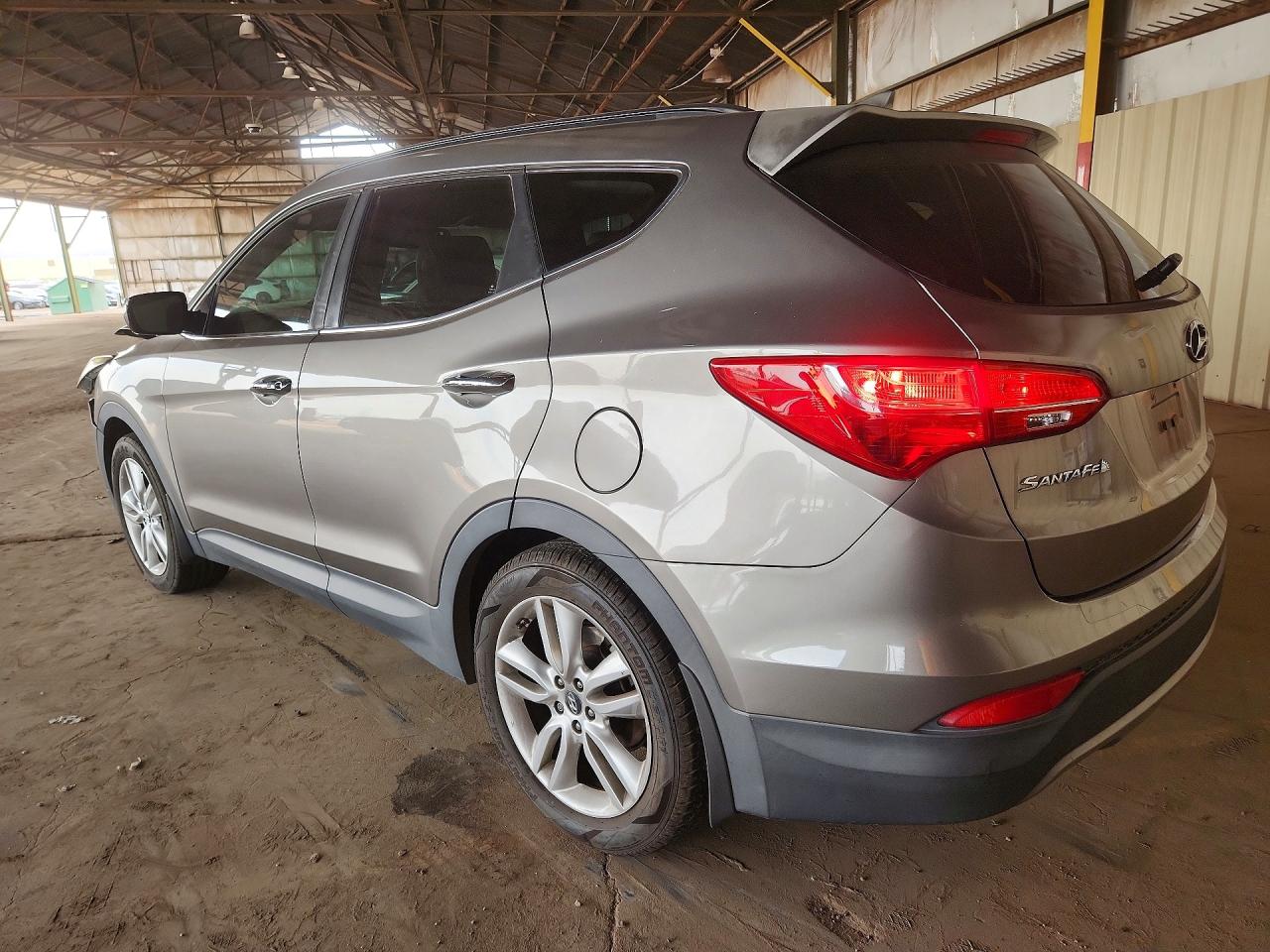 2013 Hyundai Santa Fe Sport 2.0t Gray vin: 5XYZU3LA1DG084184