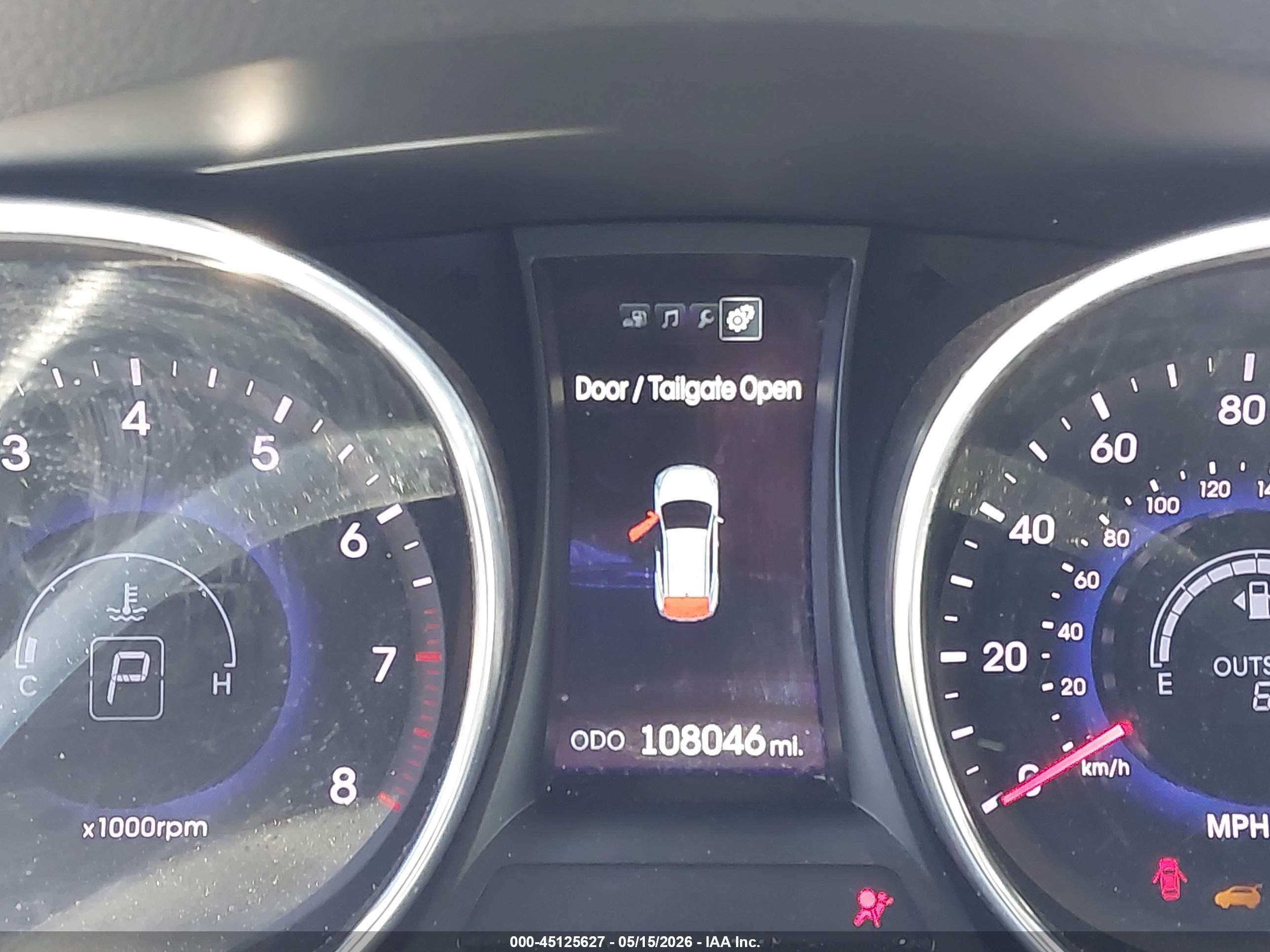 2014 Hyundai Santa Fe Sport 2.0l Turbo Black vin: 5XYZU3LA1EG129318