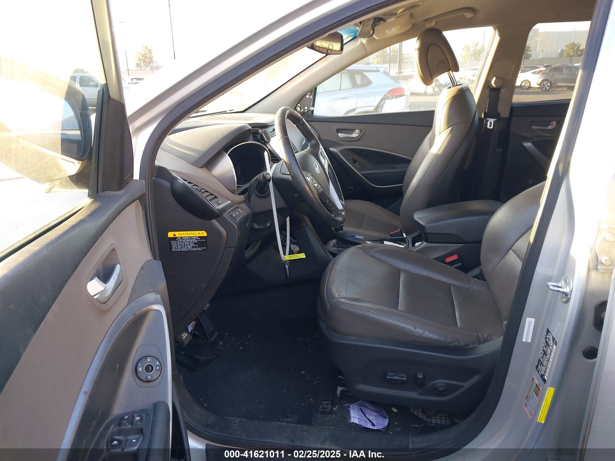 2014 Hyundai Santa Fe Sport 2.0l Turbo Silver vin: 5XYZU3LA1EG157068