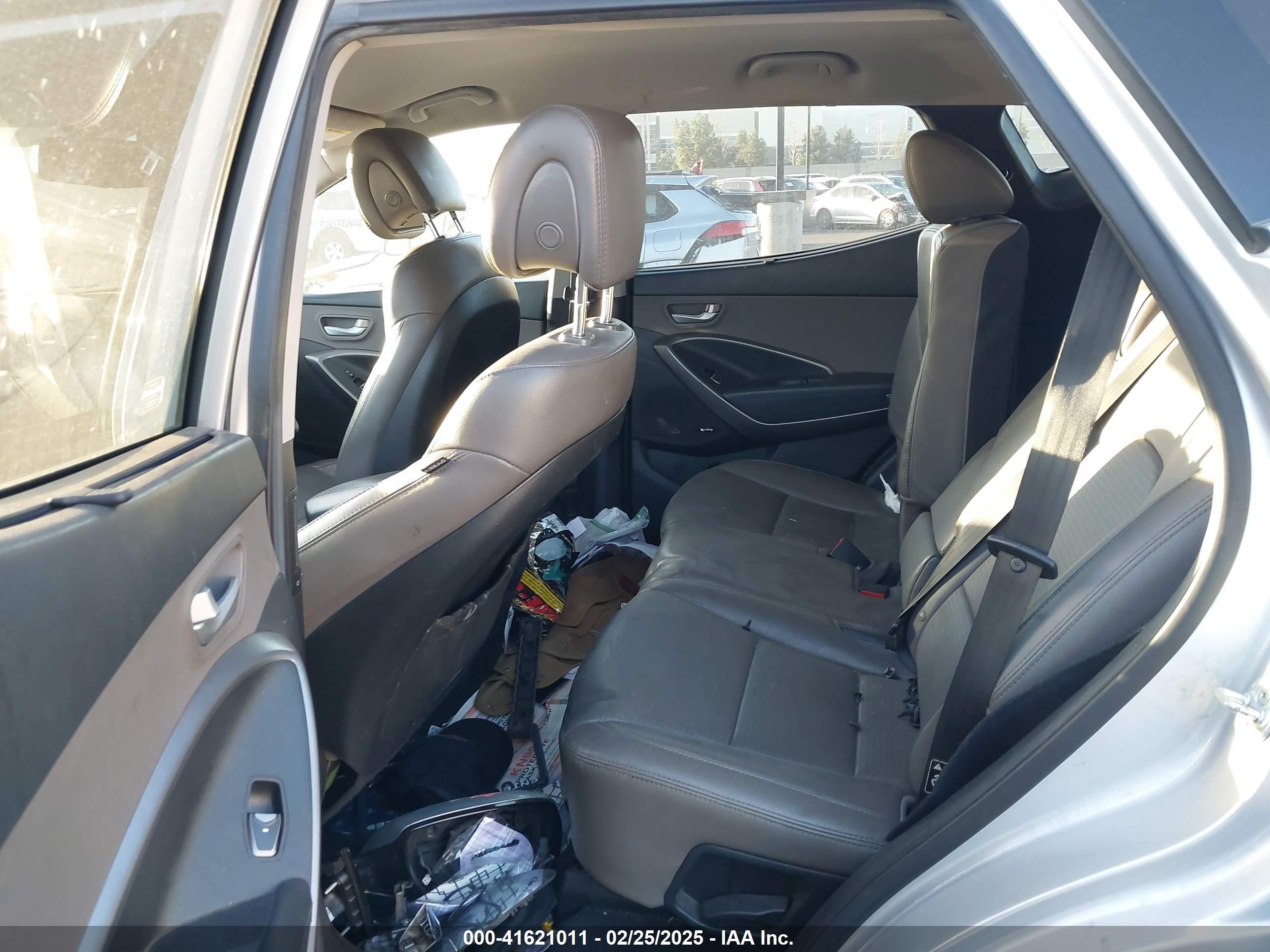 2014 Hyundai Santa Fe Sport 2.0l Turbo Silver vin: 5XYZU3LA1EG157068