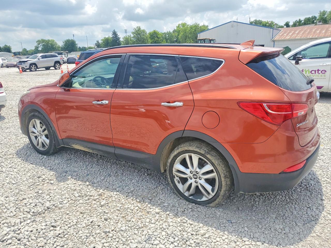 2014 Hyundai Santa Fe Sport 2.0t Orange vin: 5XYZU3LA1EG170239