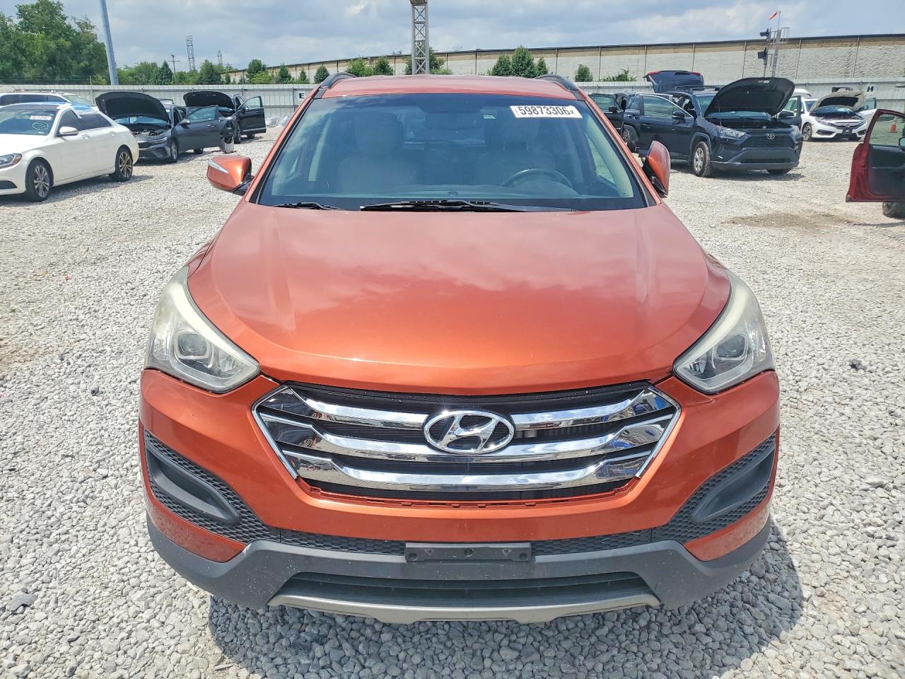 2014 Hyundai Santa Fe Sport 2.0t Orange vin: 5XYZU3LA1EG170239
