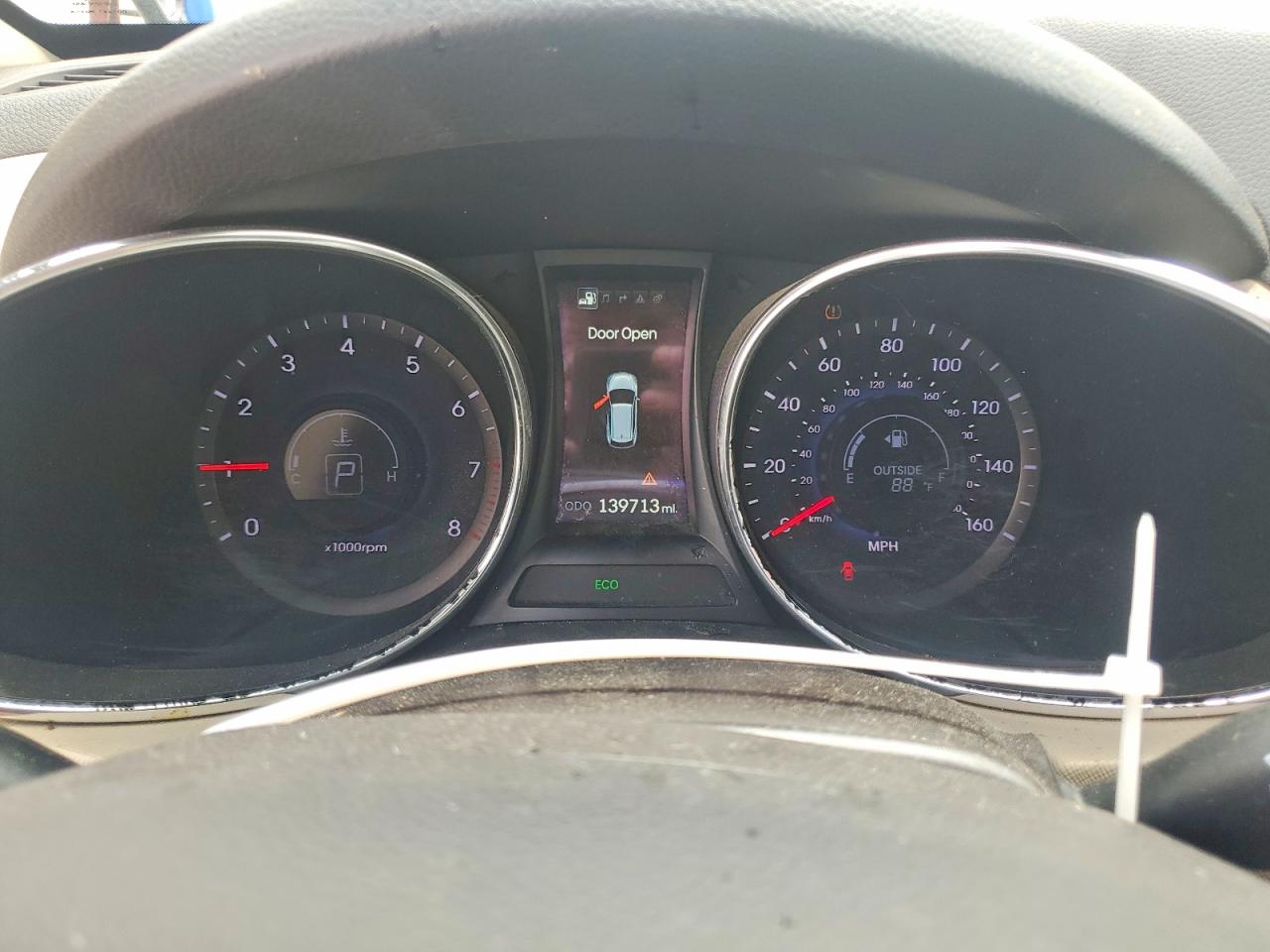 2014 Hyundai Santa Fe Sport 2.0t Orange vin: 5XYZU3LA1EG170239