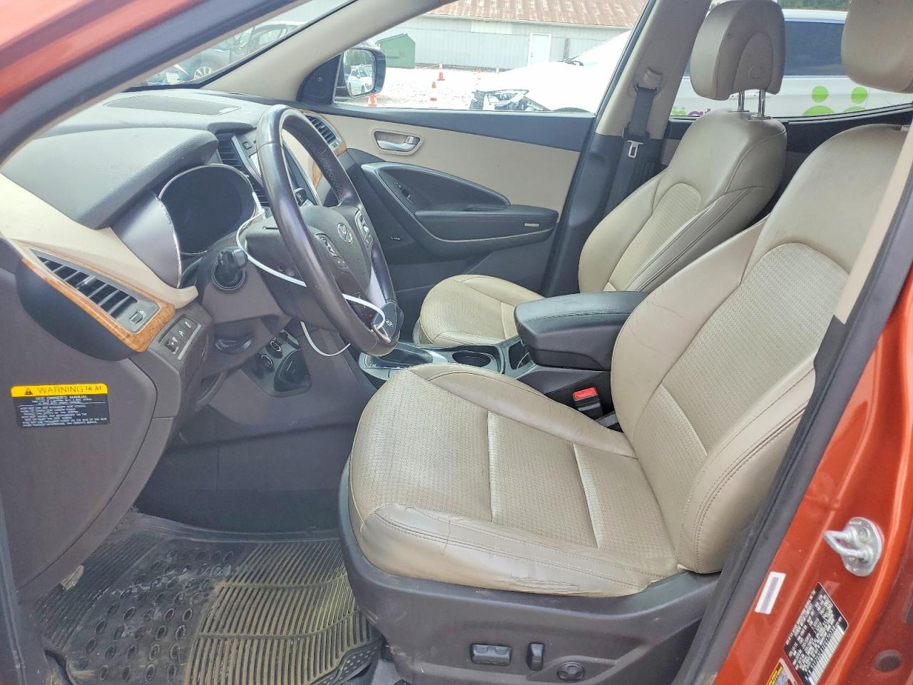2014 Hyundai Santa Fe Sport 2.0t Orange vin: 5XYZU3LA1EG170239