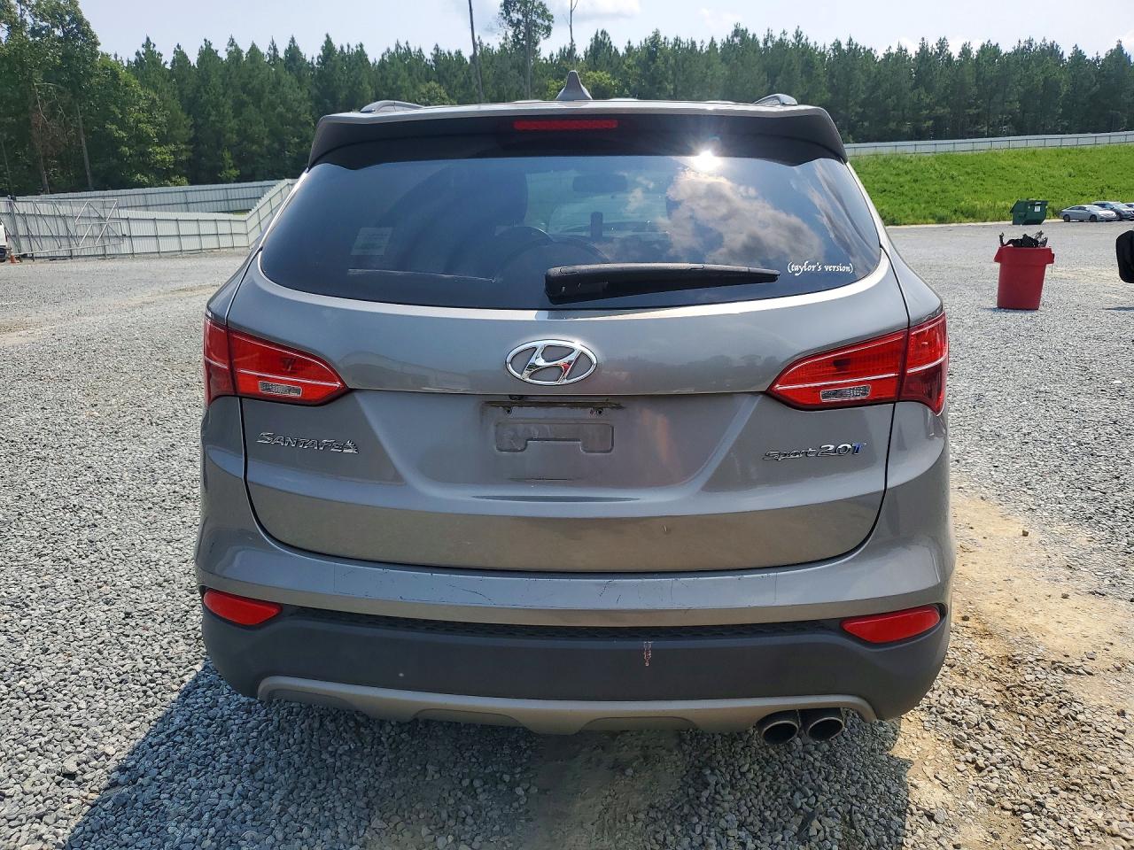 2014 Hyundai Santa Fe Sport 2.0t Silver vin: 5XYZU3LA1EG187901